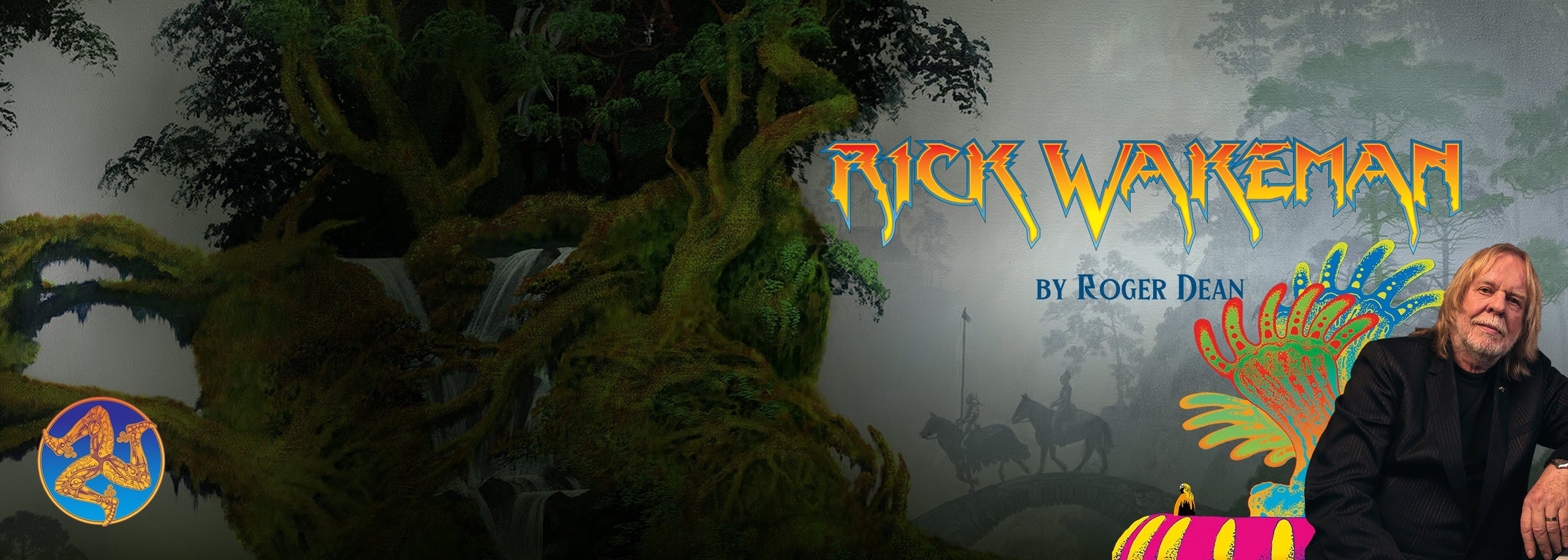 Isle of Man Stamps & Coins Celebrates Rick Wakeman with a Landmark Six-Stamp Collection Featuring the Visionary Artwork of Roger Dean