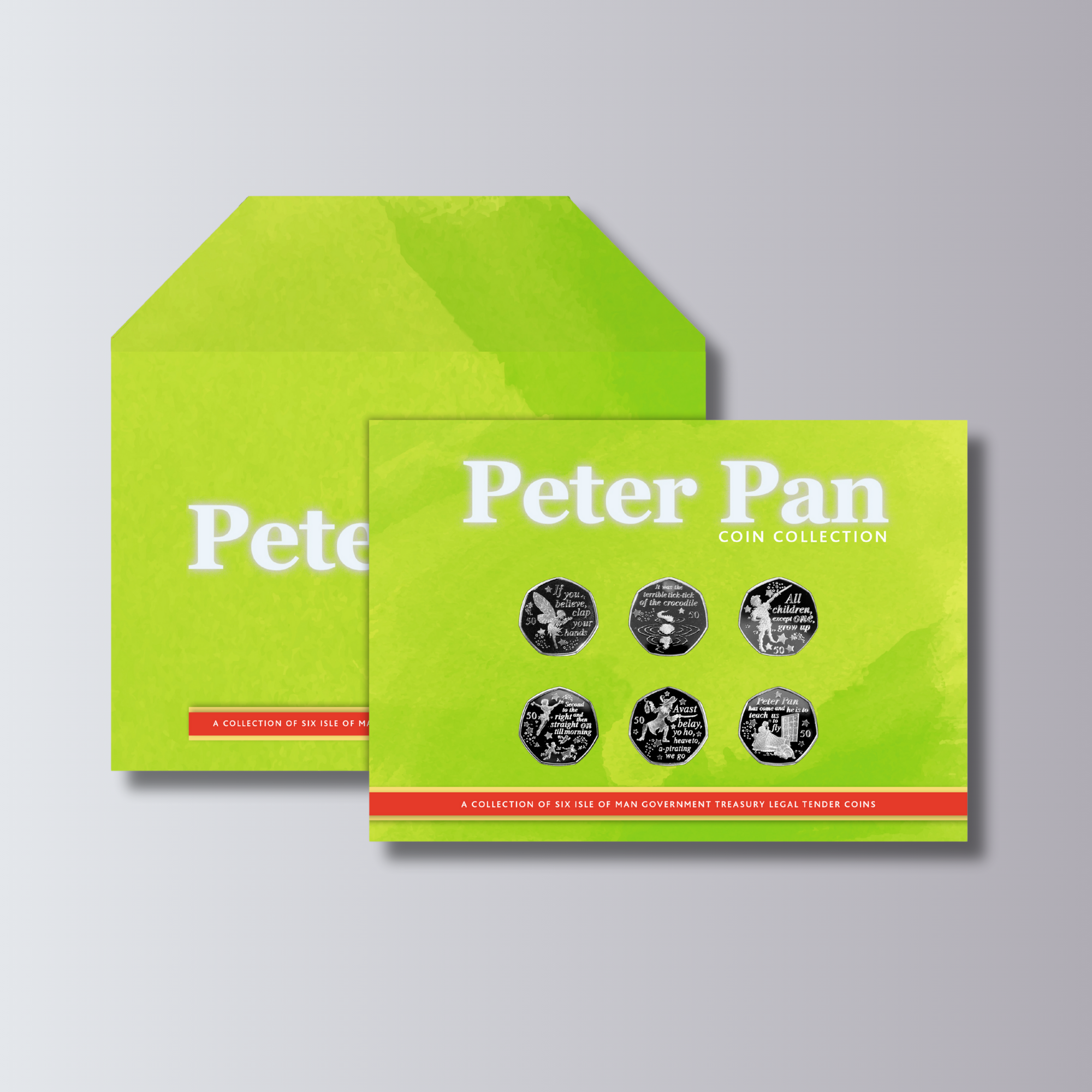 Peter Pan Part One Six 50p Coin Collection