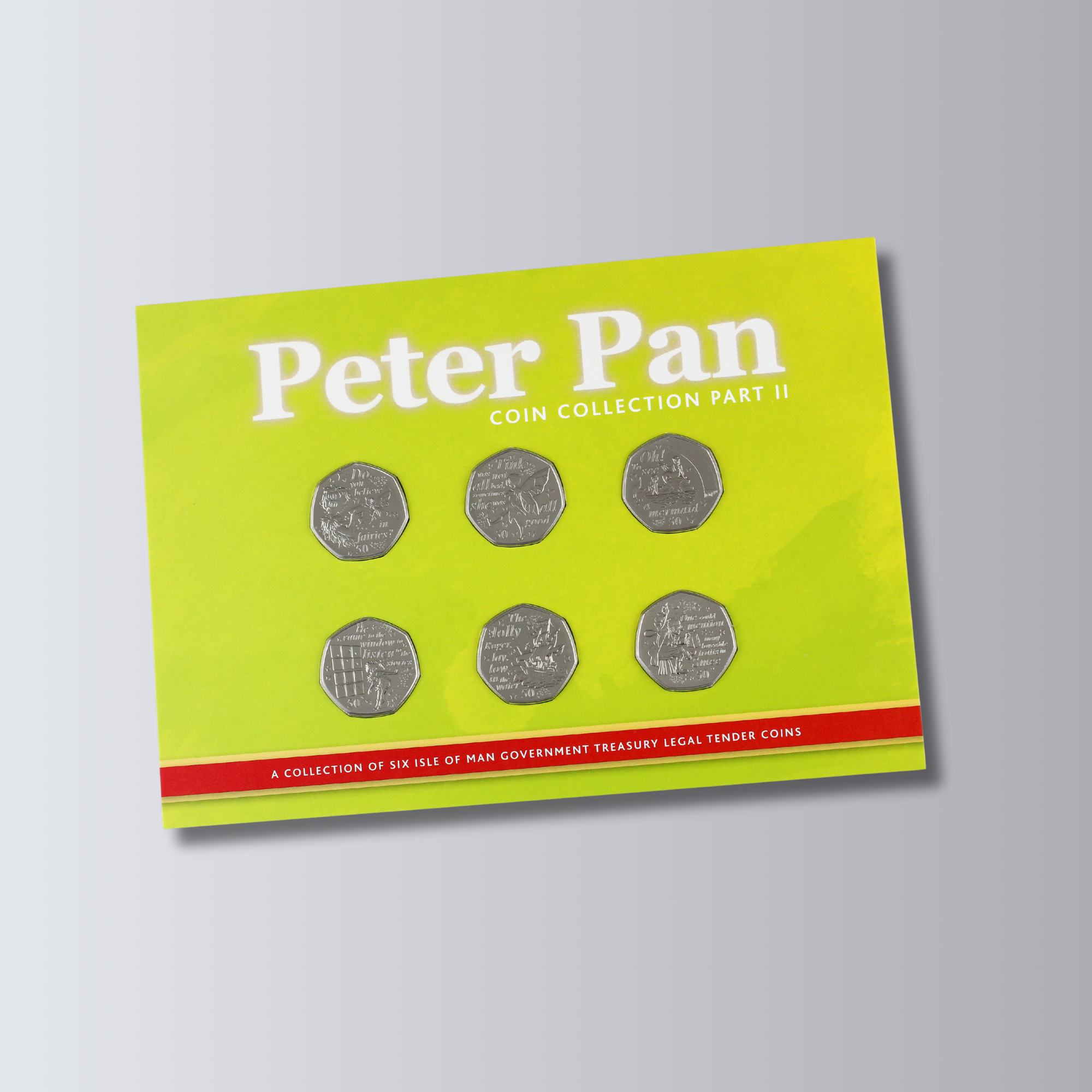 2020 Peter Pan Part II Six 50p Coin Collection Pack