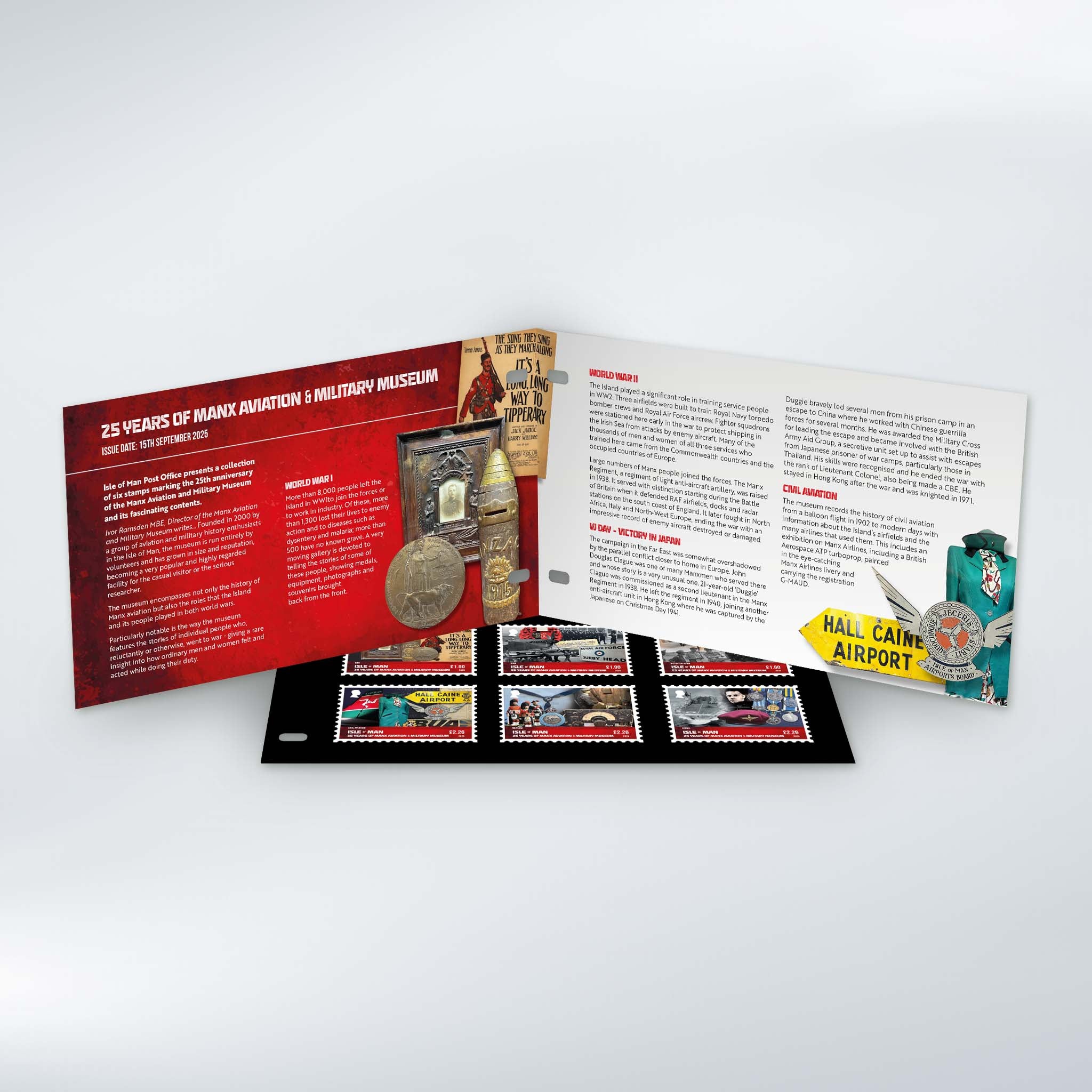 25 Years of the Manx Aviation and Military Museum Presentation Pack