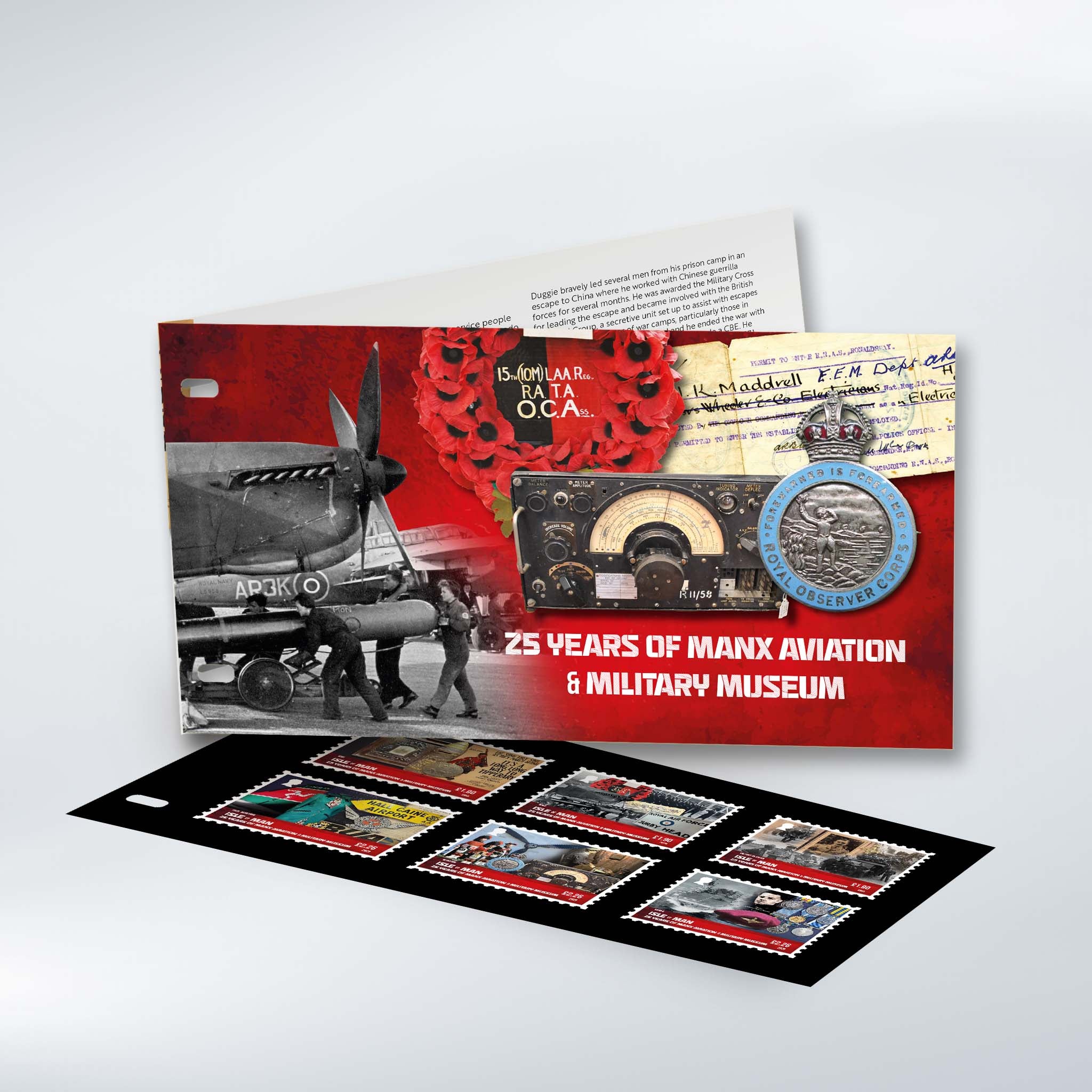 25 Years of the Manx Aviation and Military Museum Presentation Pack
