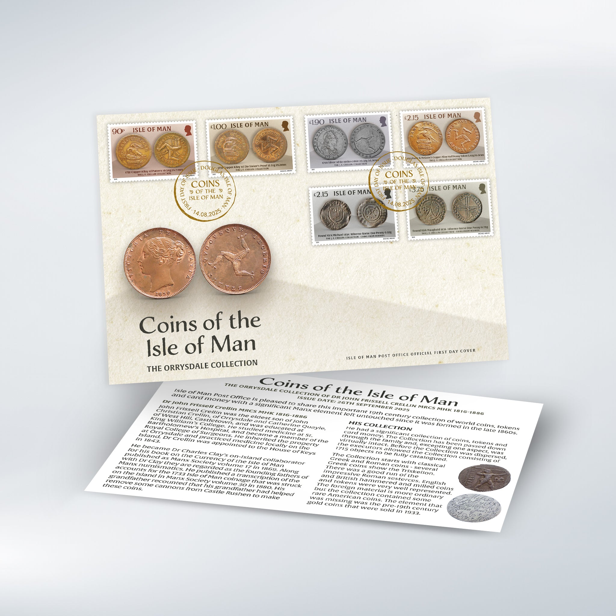 Coins of the Isle of Man First Day Cover