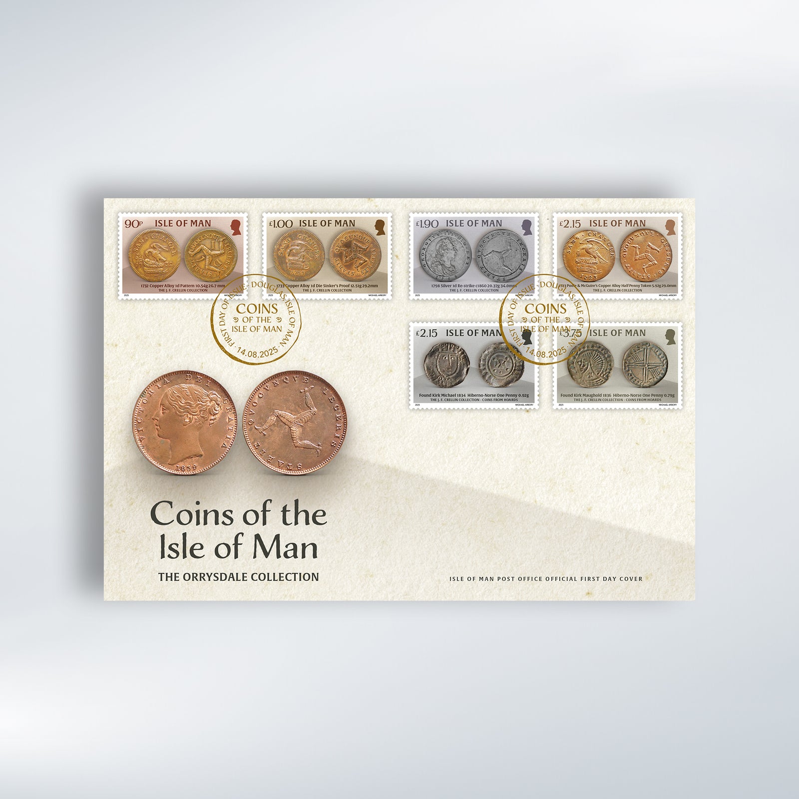 Coins of the Isle of Man First Day Cover