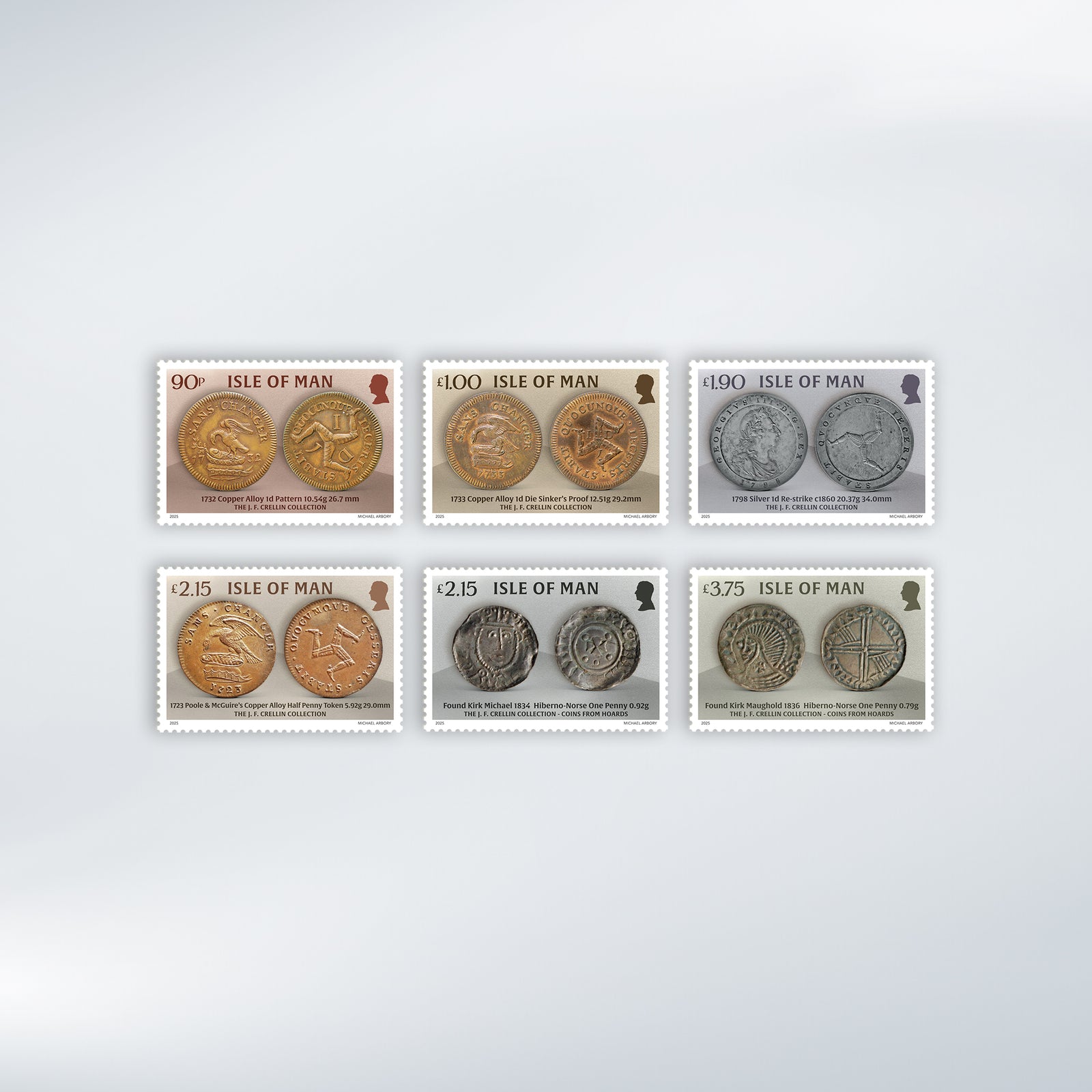 Coins of the Isle of Man Set