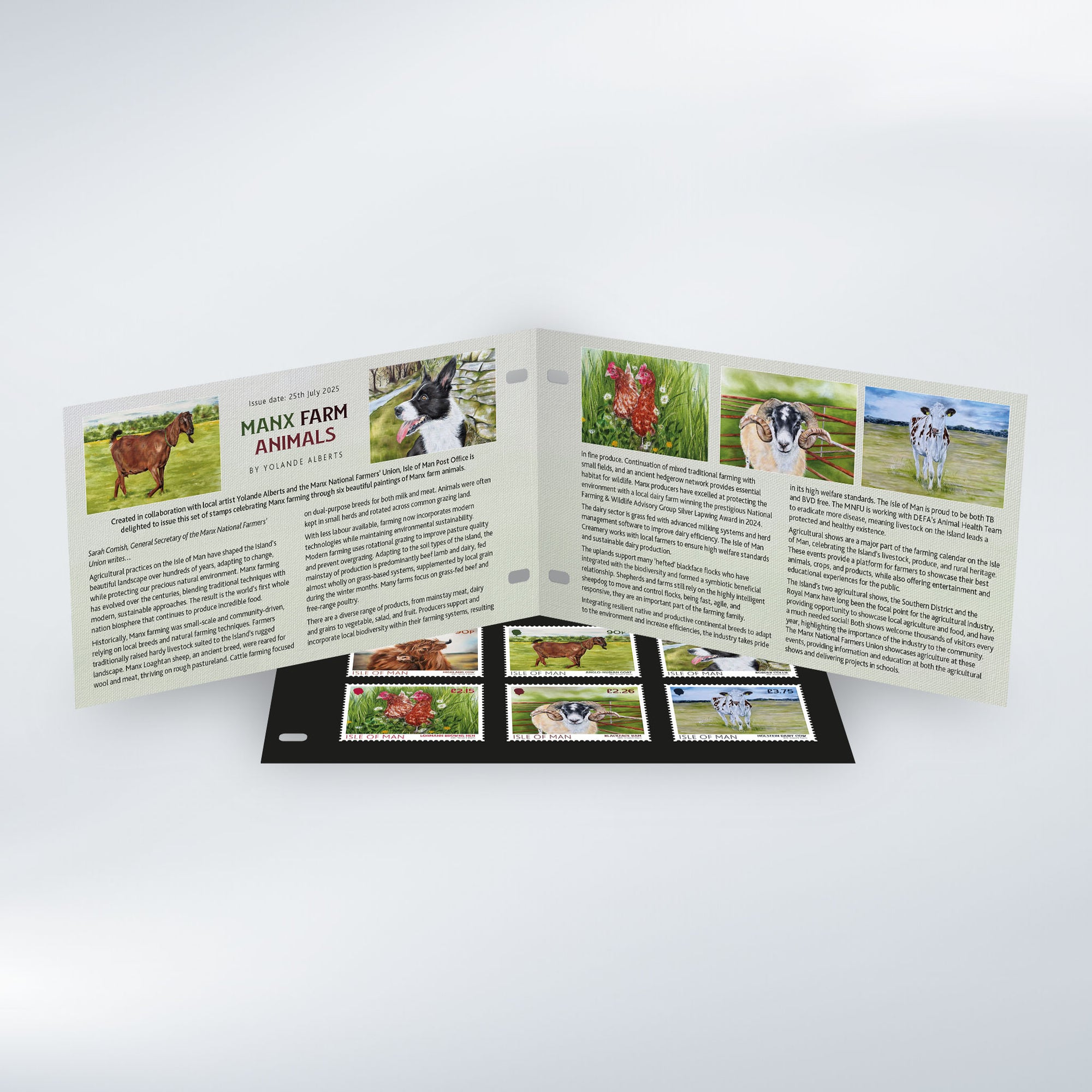 Manx Farm Animals Presentation Pack