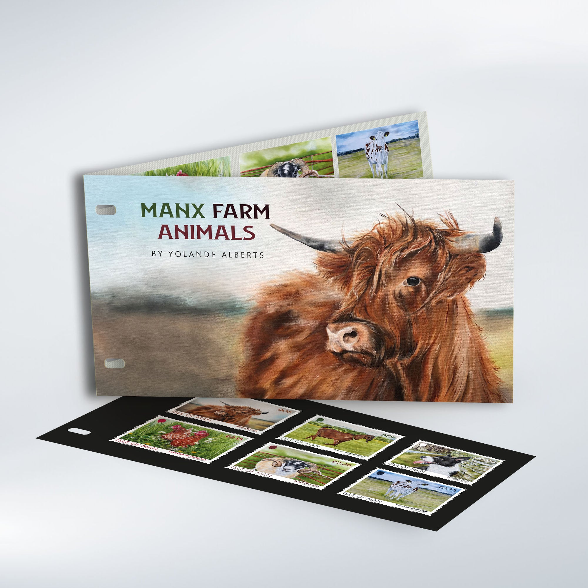 Manx Farm Animals Presentation Pack