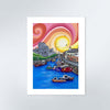 Island Harbours Peel Signed Print