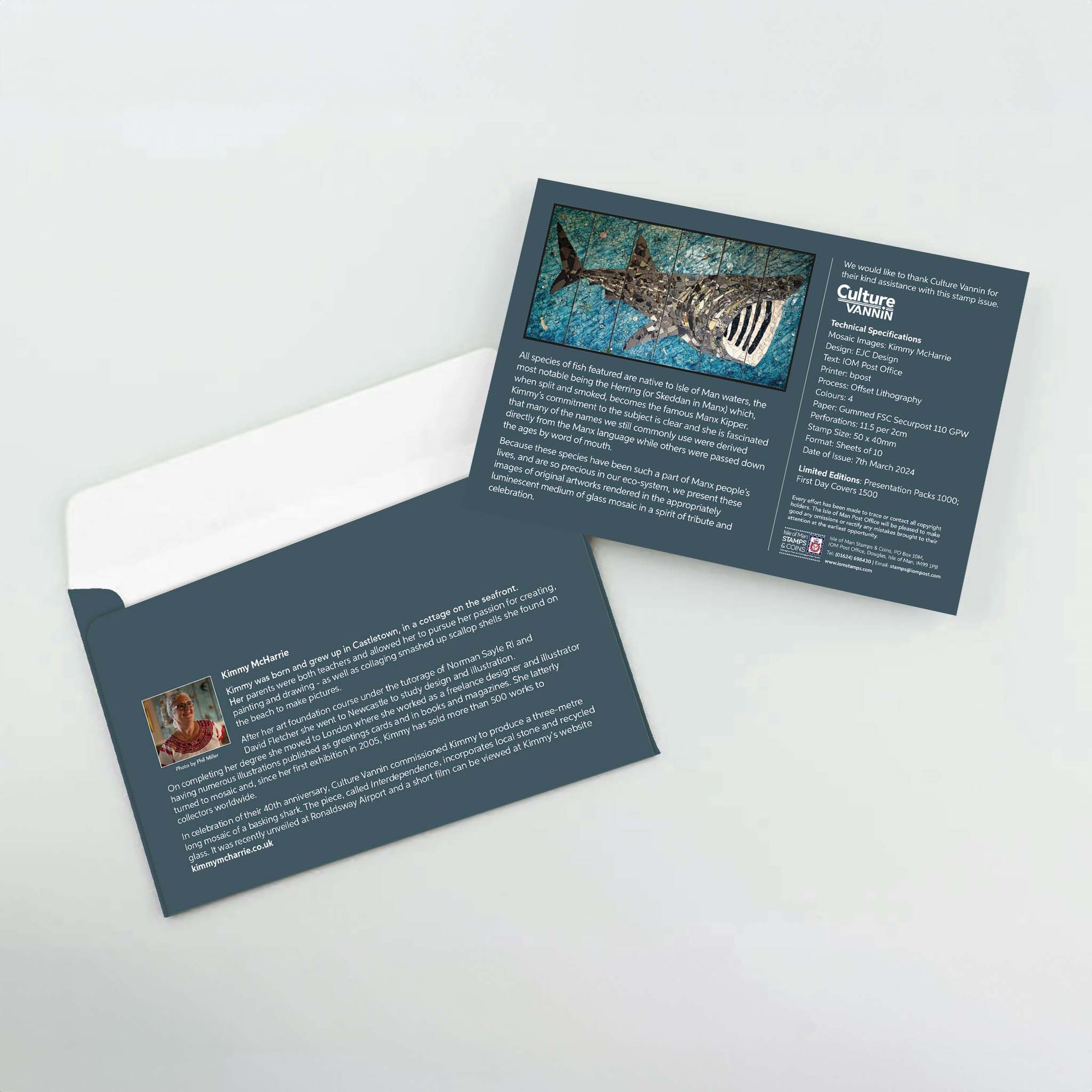 Marine Mosaics First Day Cover