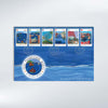 Peel Traditional Boats First Day Cover