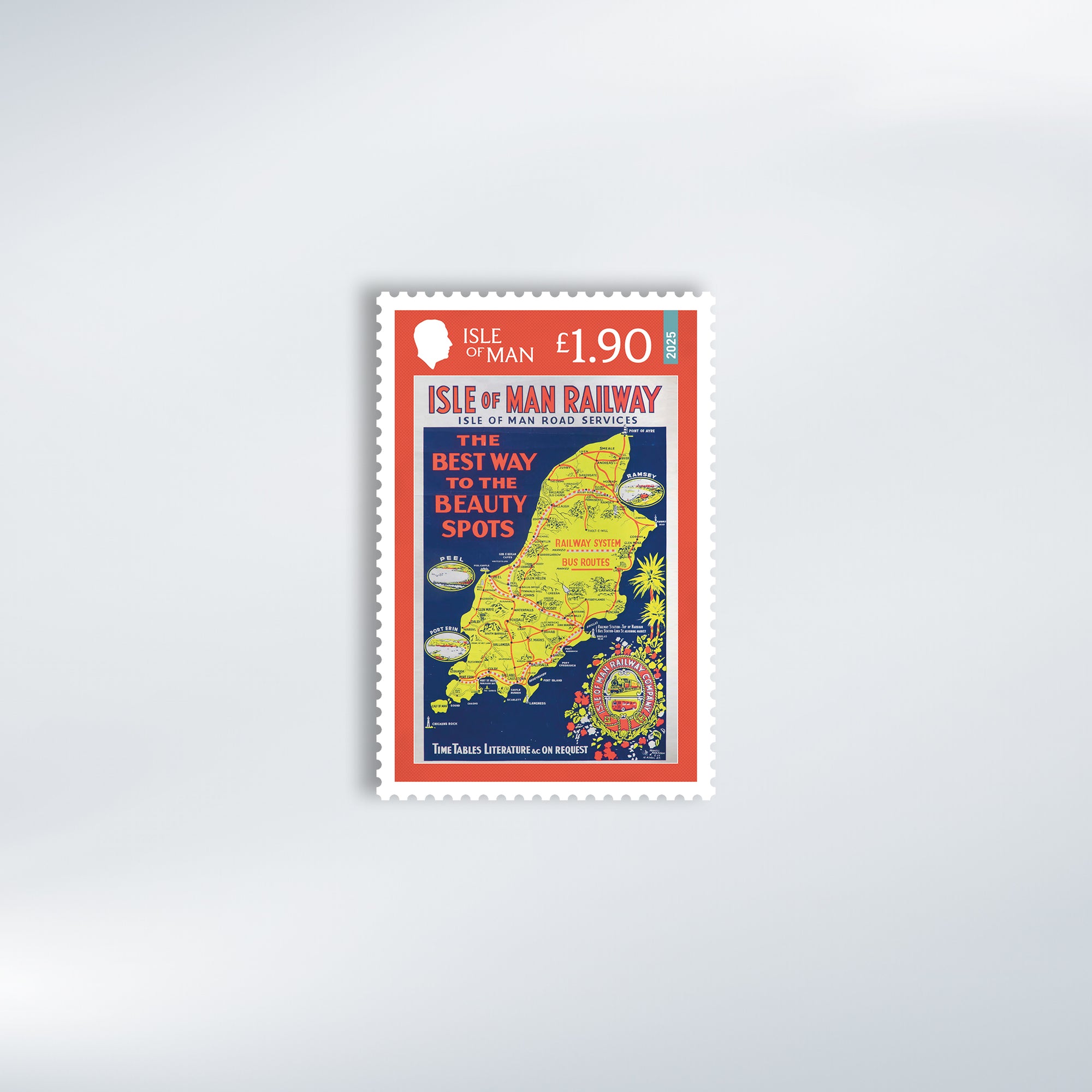 Manx Tourism Posters Set