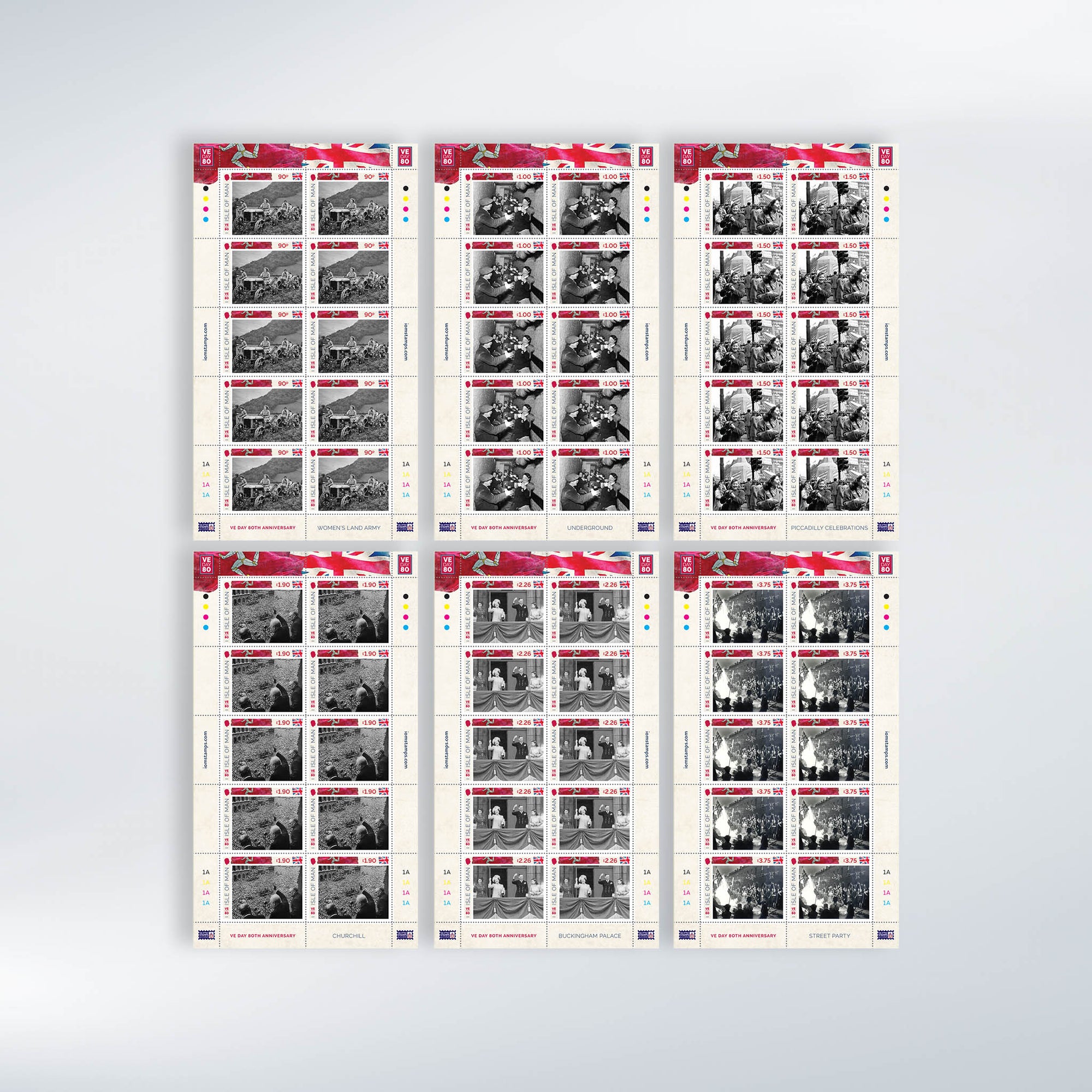 VE Day 80th Anniversary Sheet Set