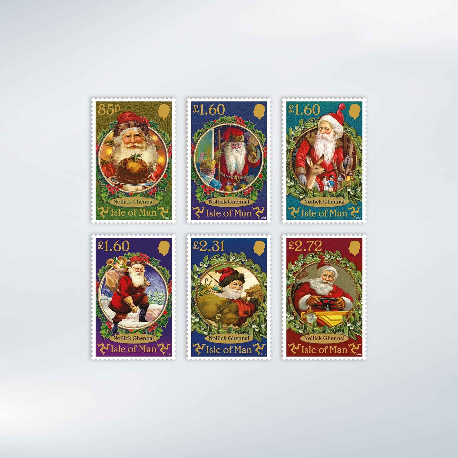 Father Christmas Set & Sheet Set