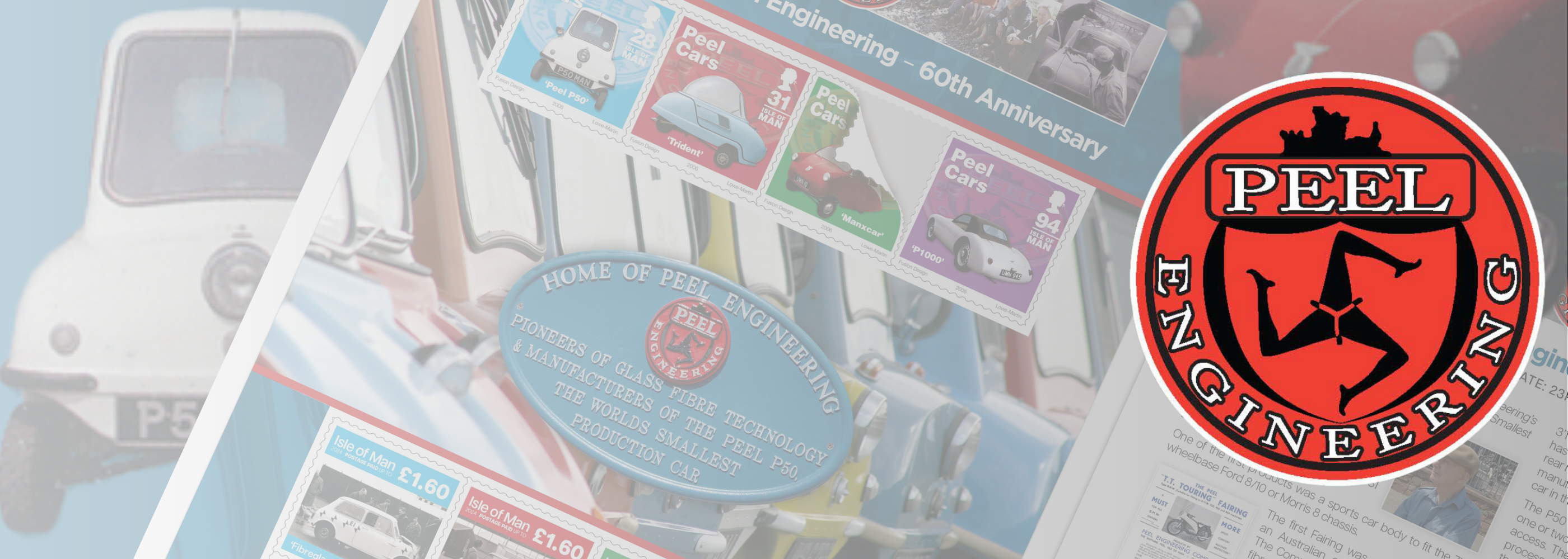 Isle of Man Post Office Celebrates 60th Anniversary of Peel Engineering with a Commemorative Postal Tribute