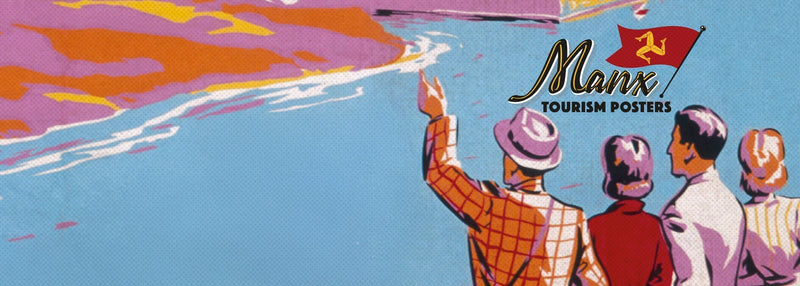 Isle of Man Post Office launches new stamp collection featuring original travel posters including  1957 Golden Jubilee of the Isle of Man TT.