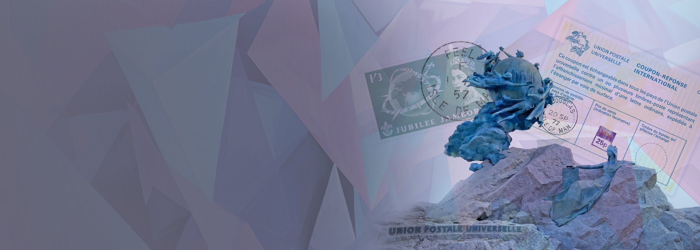 Isle of Man Post Office Celebrates the 150th Anniversary of the Universal Postal Union with an Official Postal Tribute