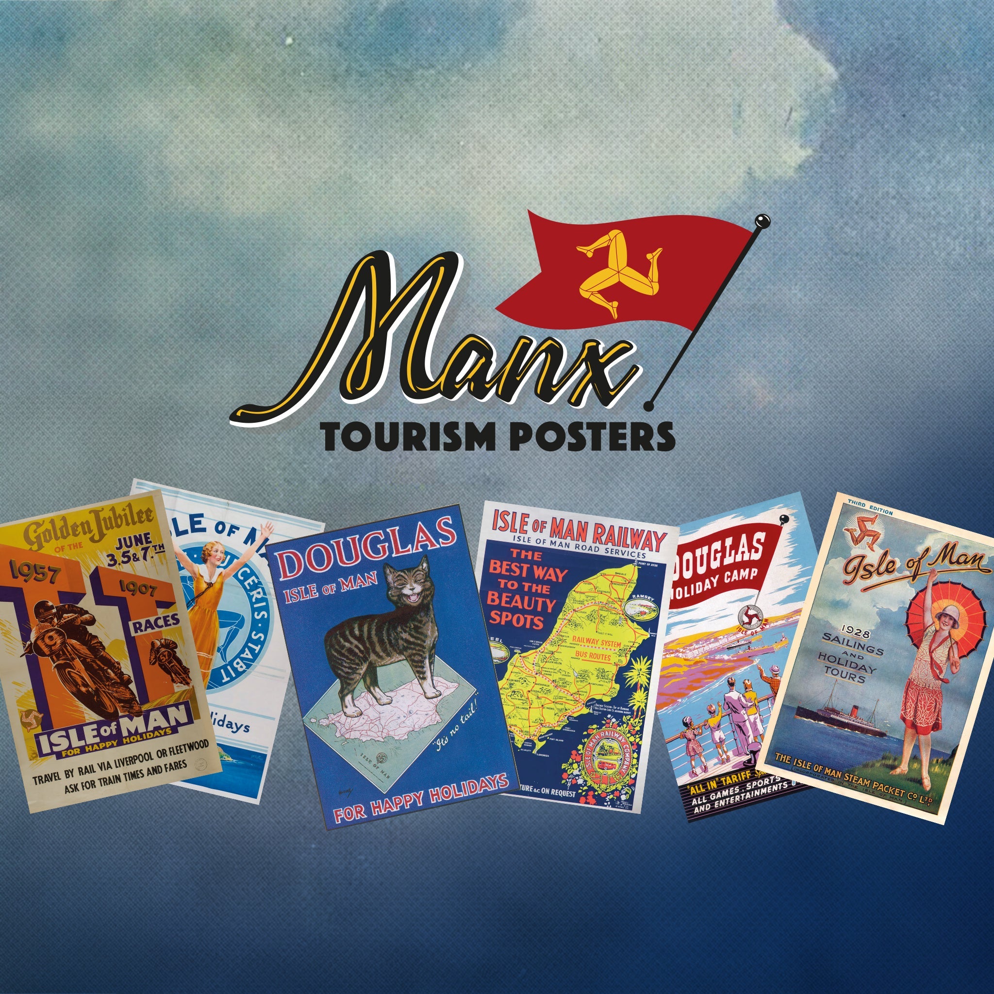 Manx Tourism Posters – Isle of Man Stamps and Coins