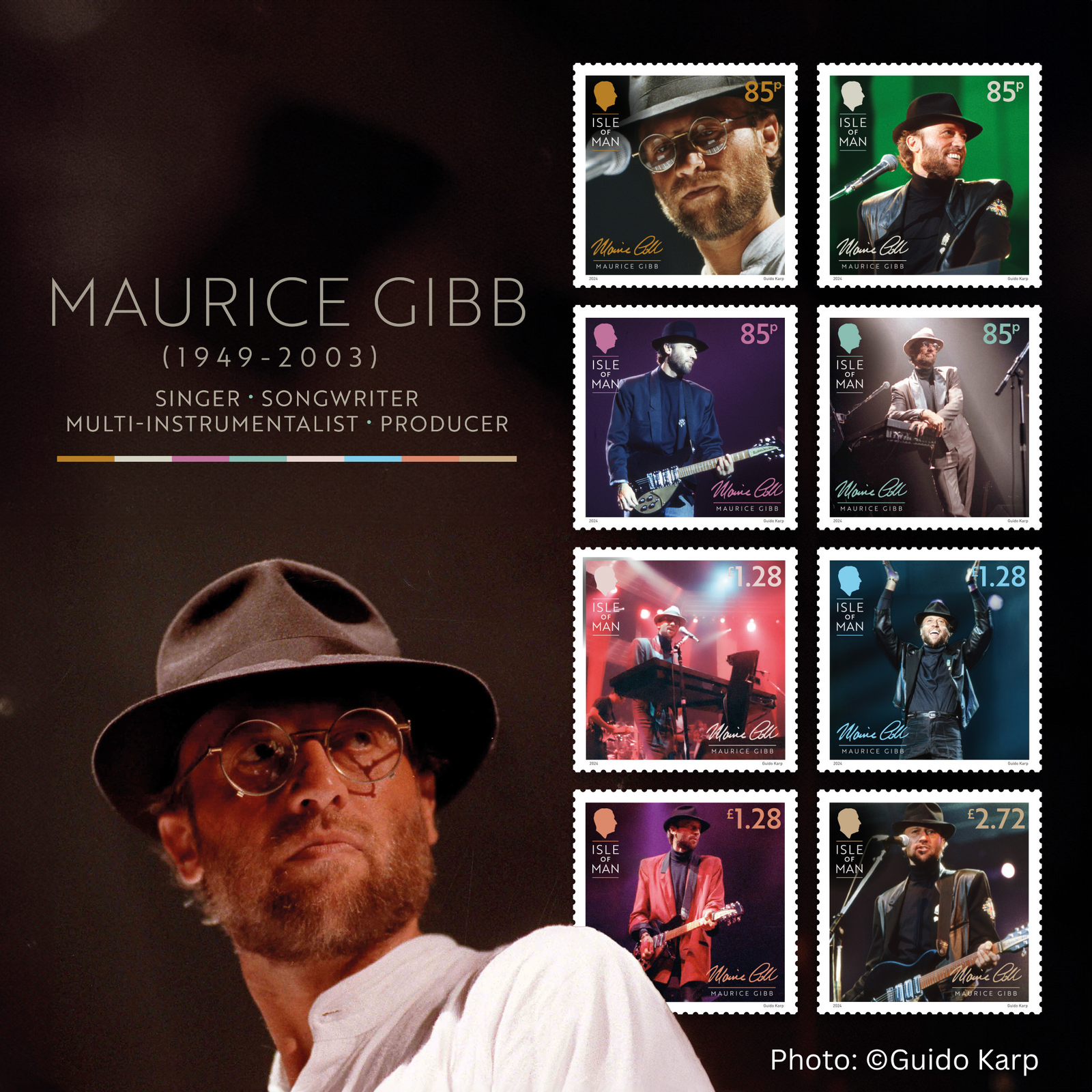 Maurice Gibb CBE • Singer • Songwriter • Multi-Instrumentalist • Producer