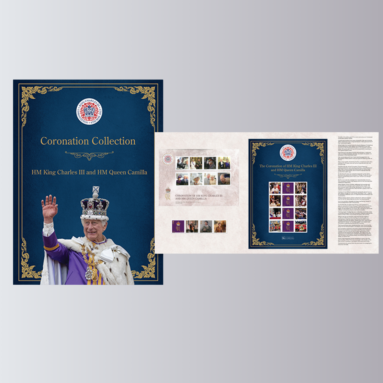HM King Charles III and Queen Camilla Coronation Collection