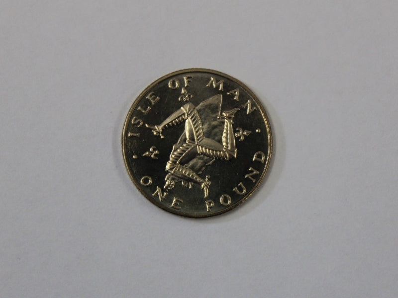 Isle of Man 1978 £1 coin