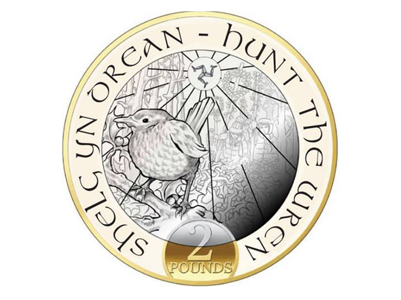Isle of Man Hunt the Wren £2 gift pack