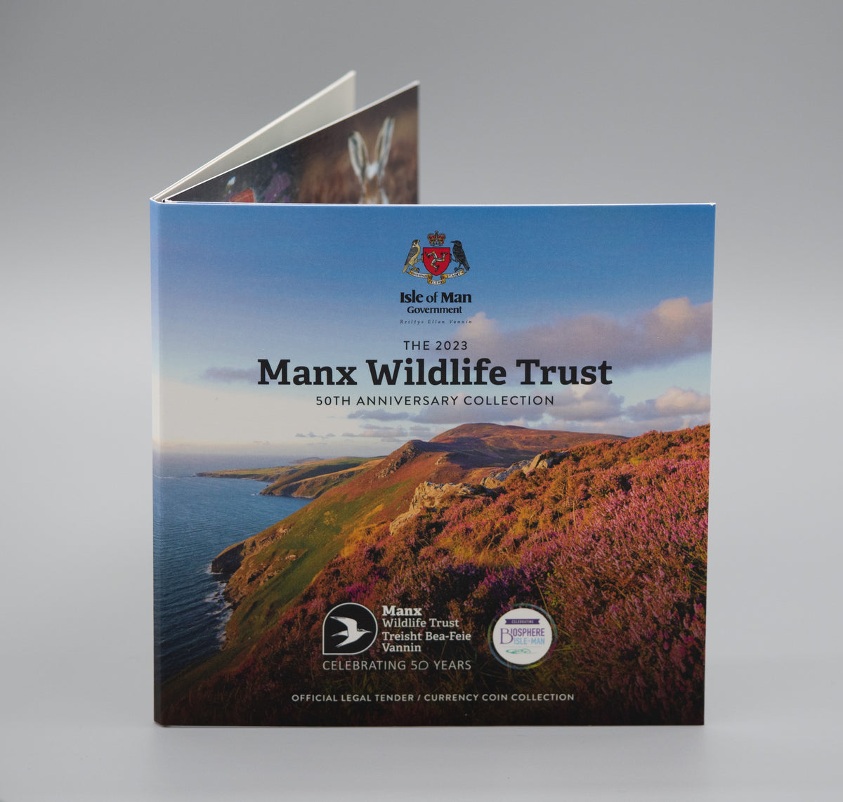 The 2023 Manx Wildlife Trust 50th Anniversary Coin Collection – Isle of ...