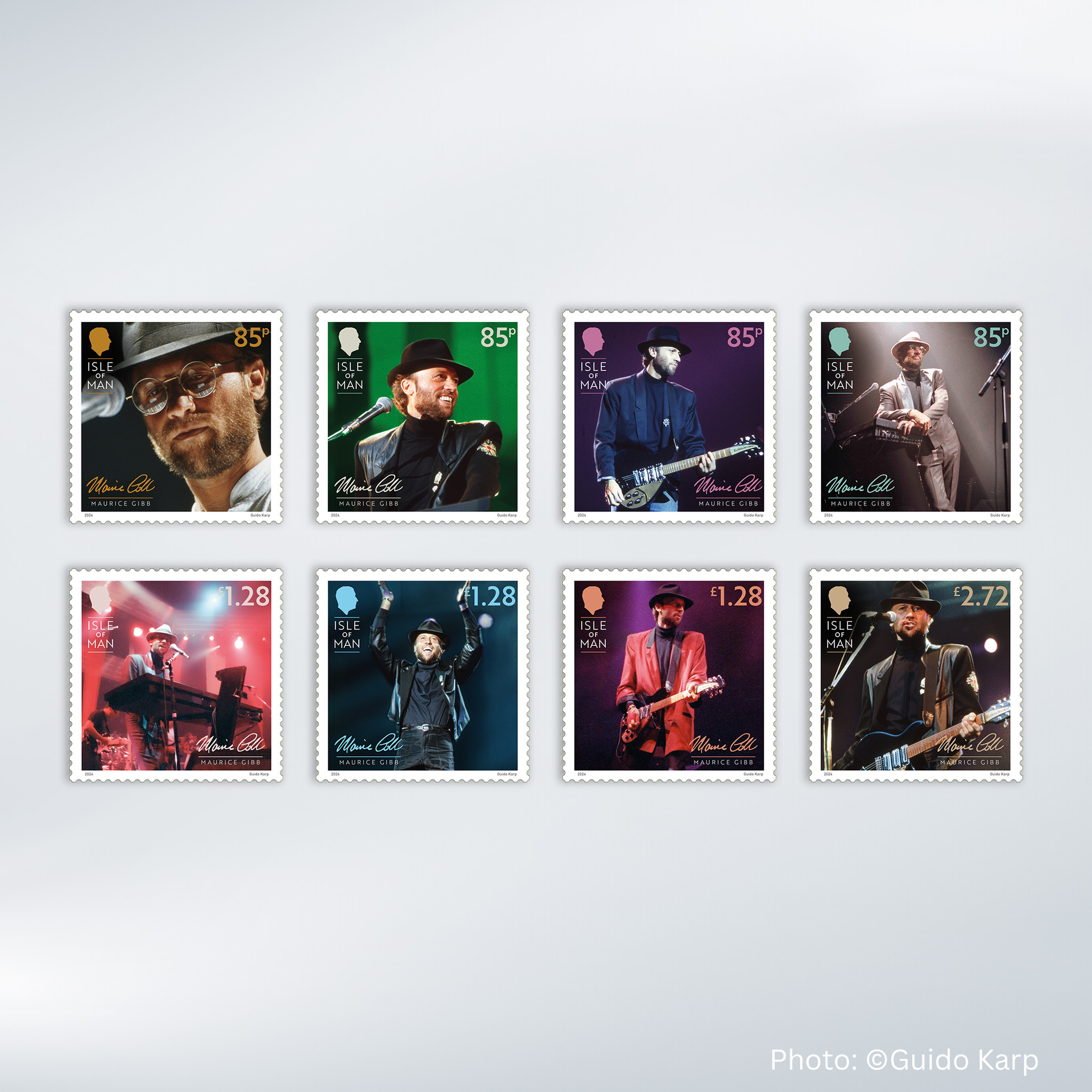 Maurice Gibb CBE Set & Sheet Set