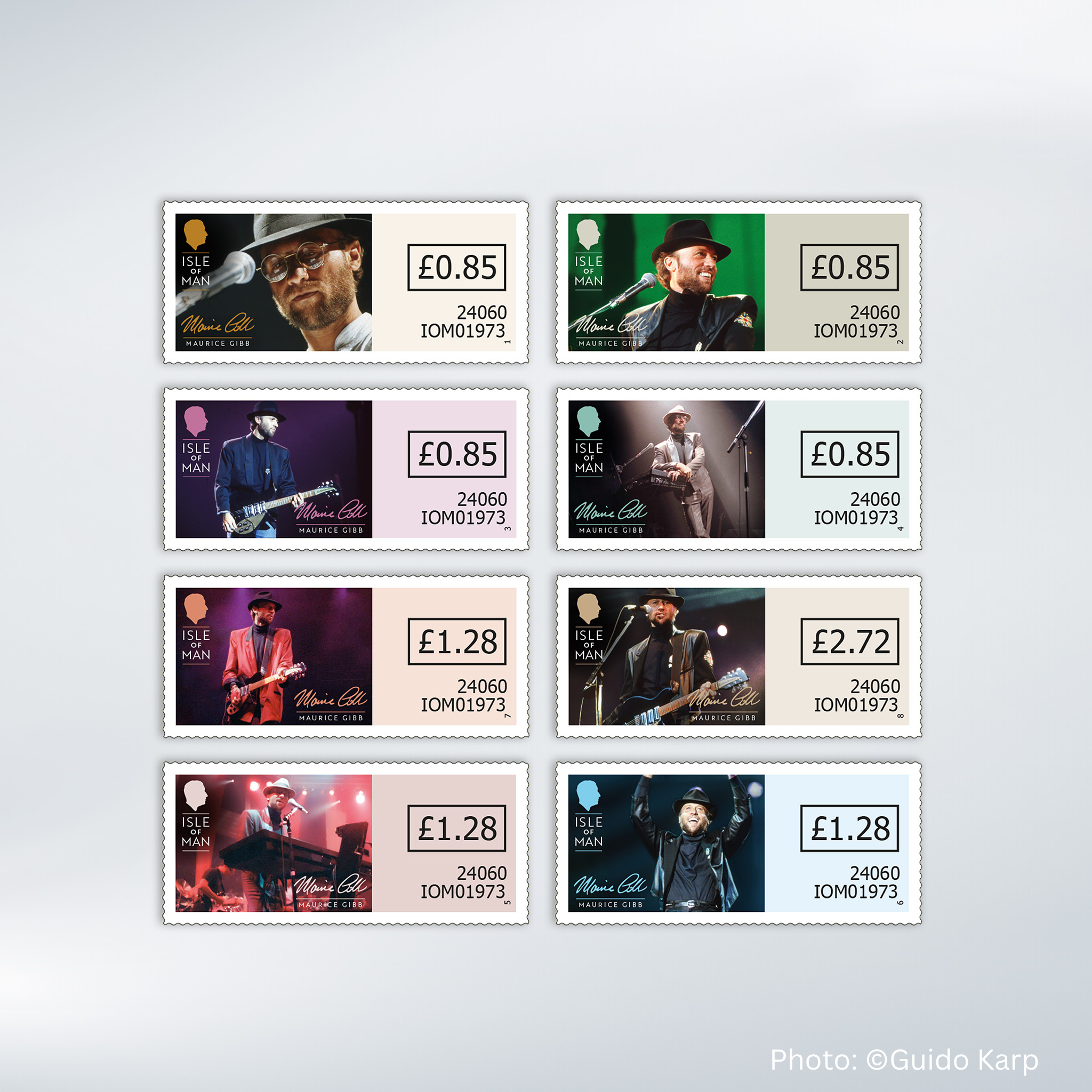 Maurice Gibb CBE Self-Adhesive Set