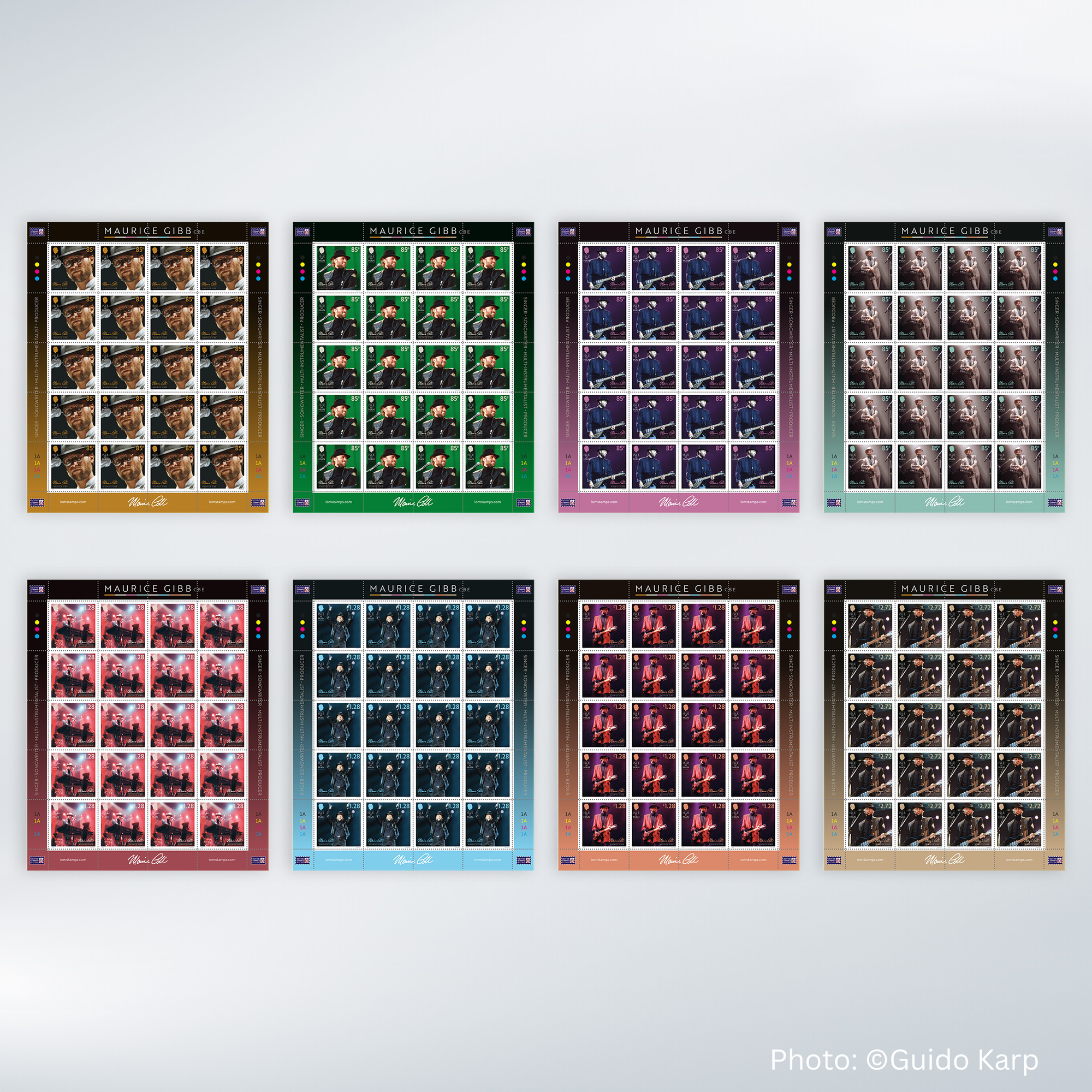 Maurice Gibb CBE Set & Sheet Set