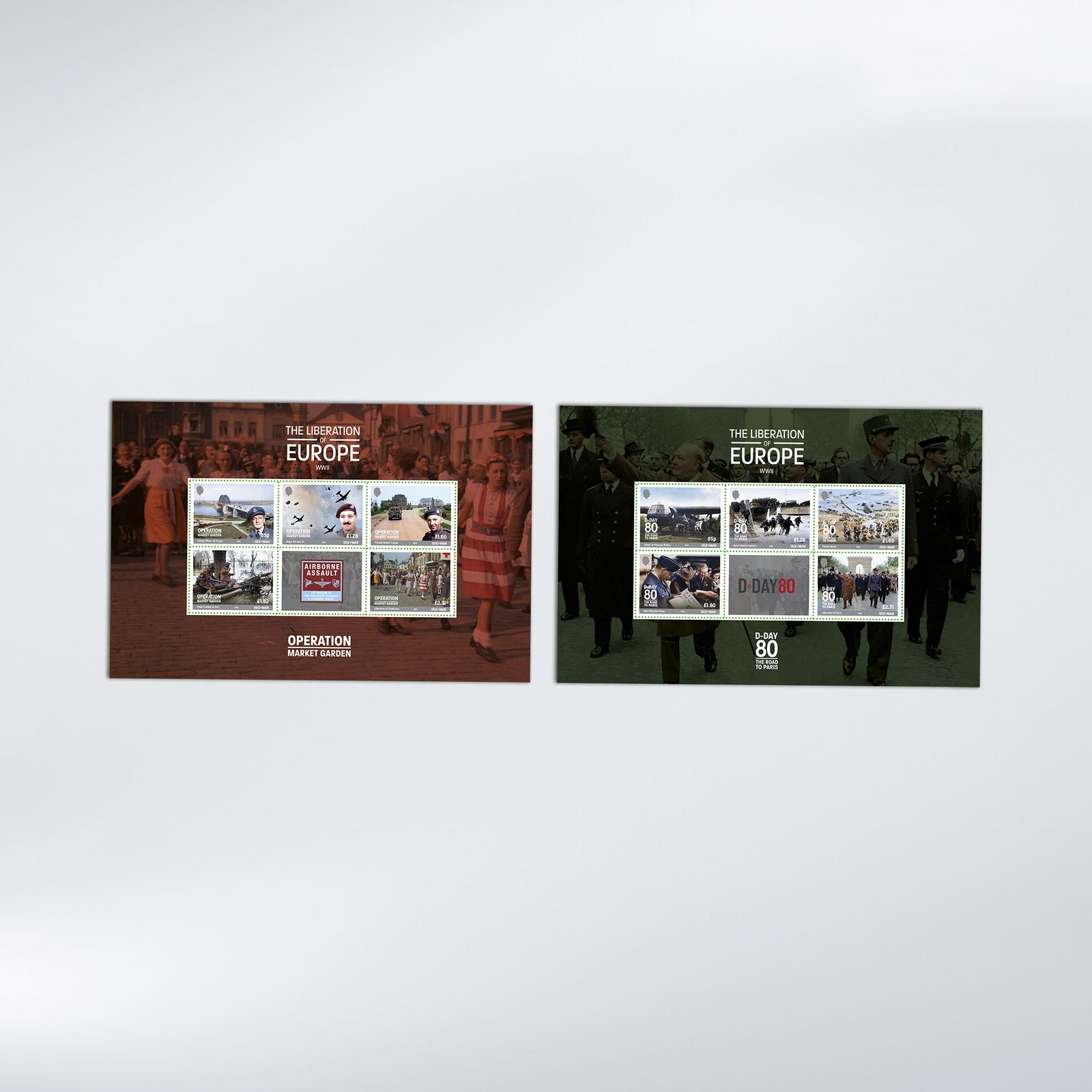 The Liberation of Europe – WW II Booklet Pane