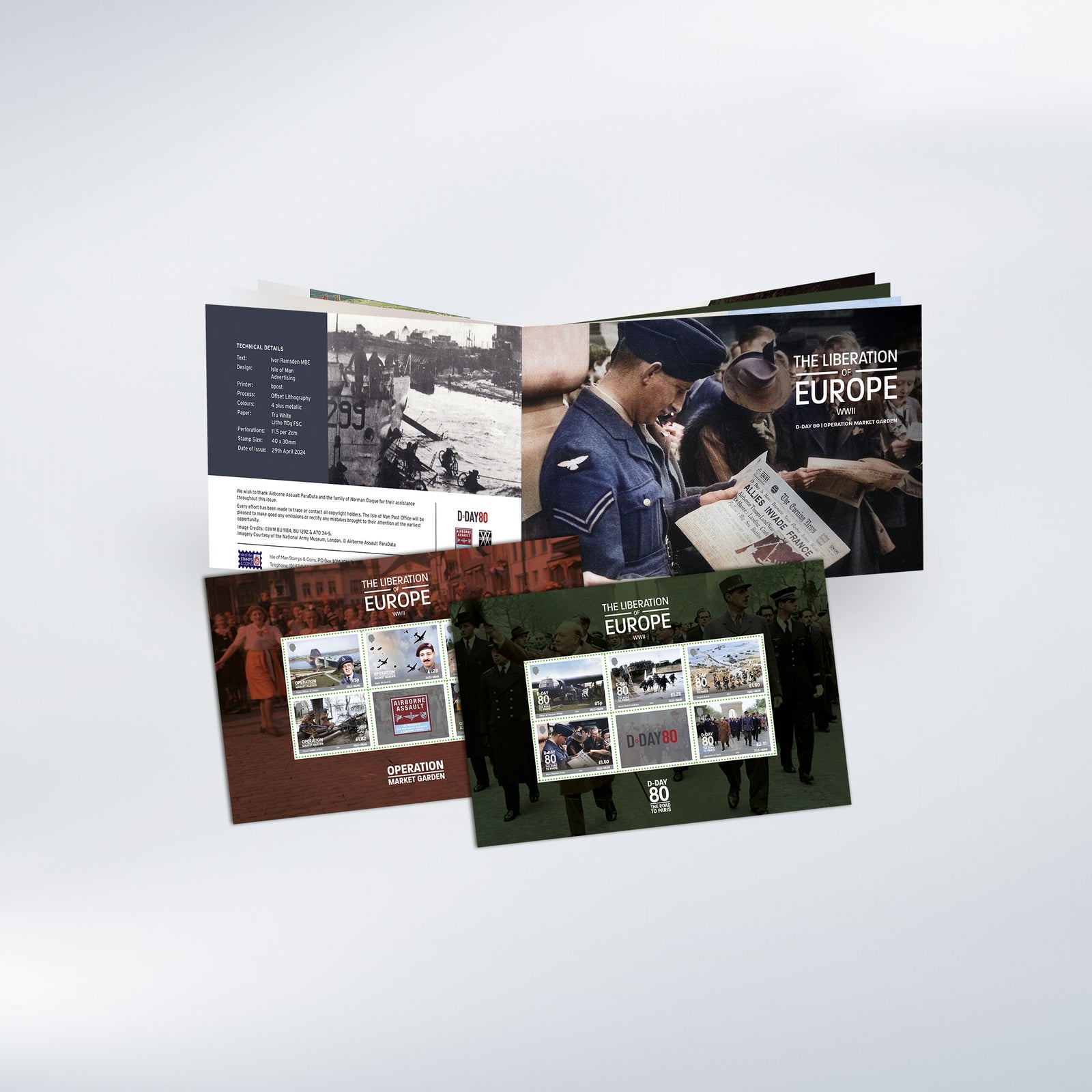 The Liberation of Europe – WW II Prestige Booklet