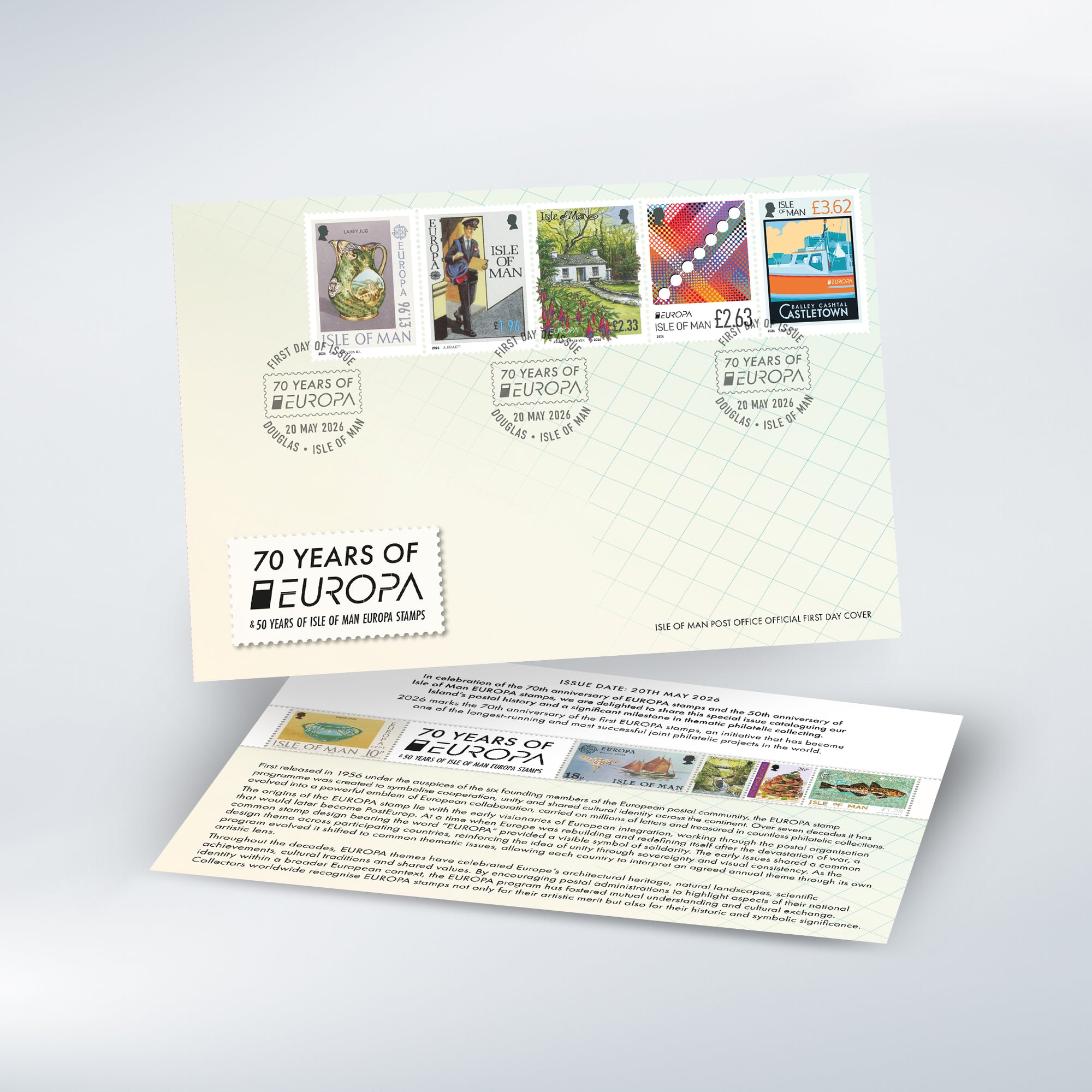 70 Years of Europa First Day Cover