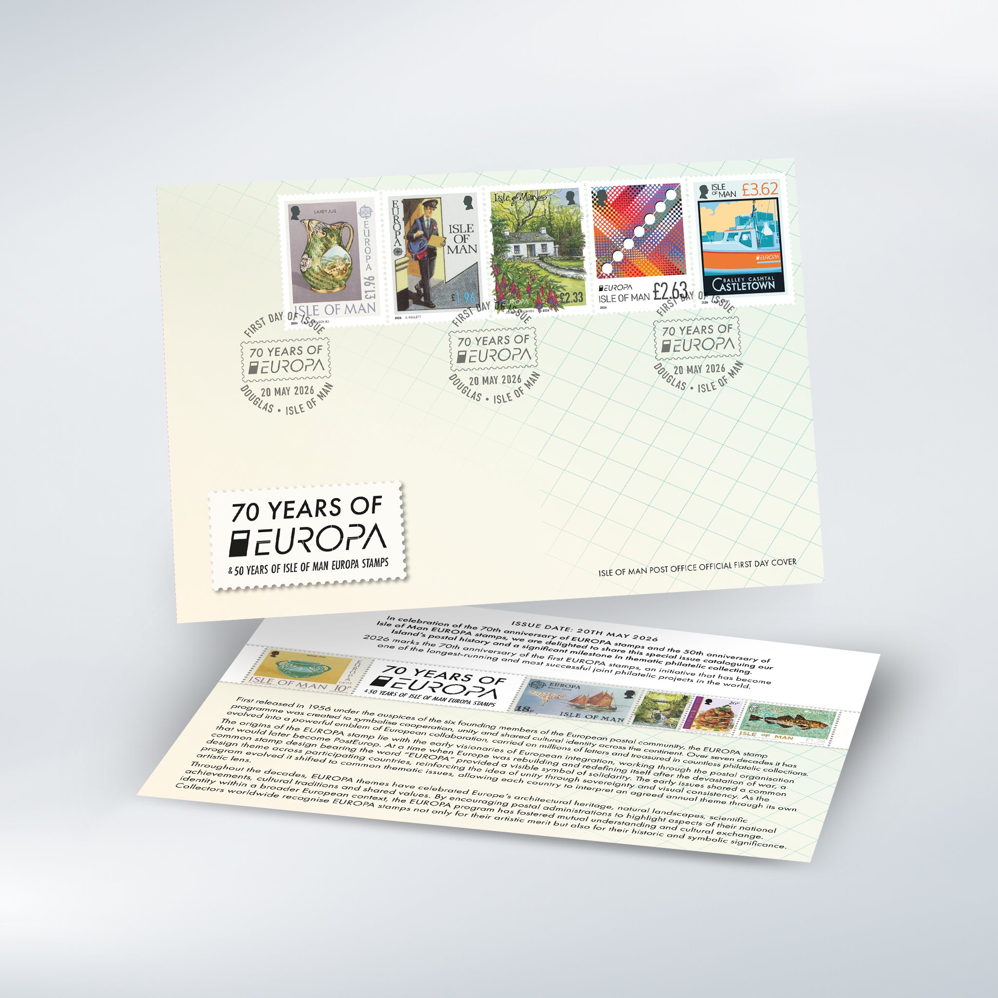 70 Years of Europa First Day Cover