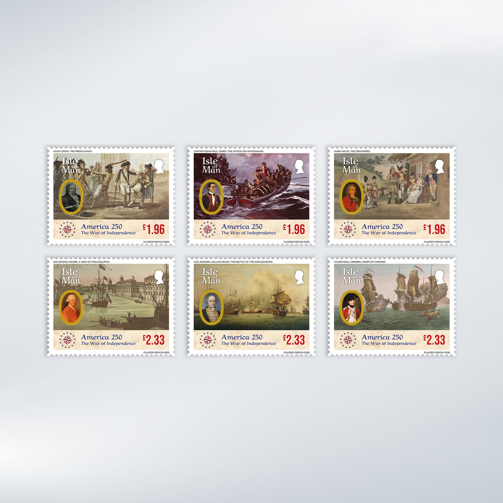 America 250! - The Isle of Man and the American War of Independence Set