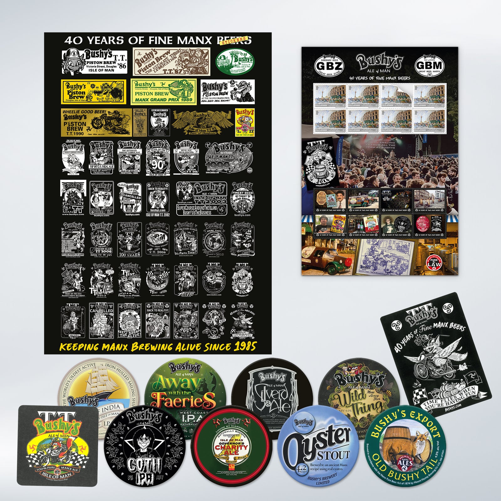 40th Anniversary Bushy’s Fans Collection