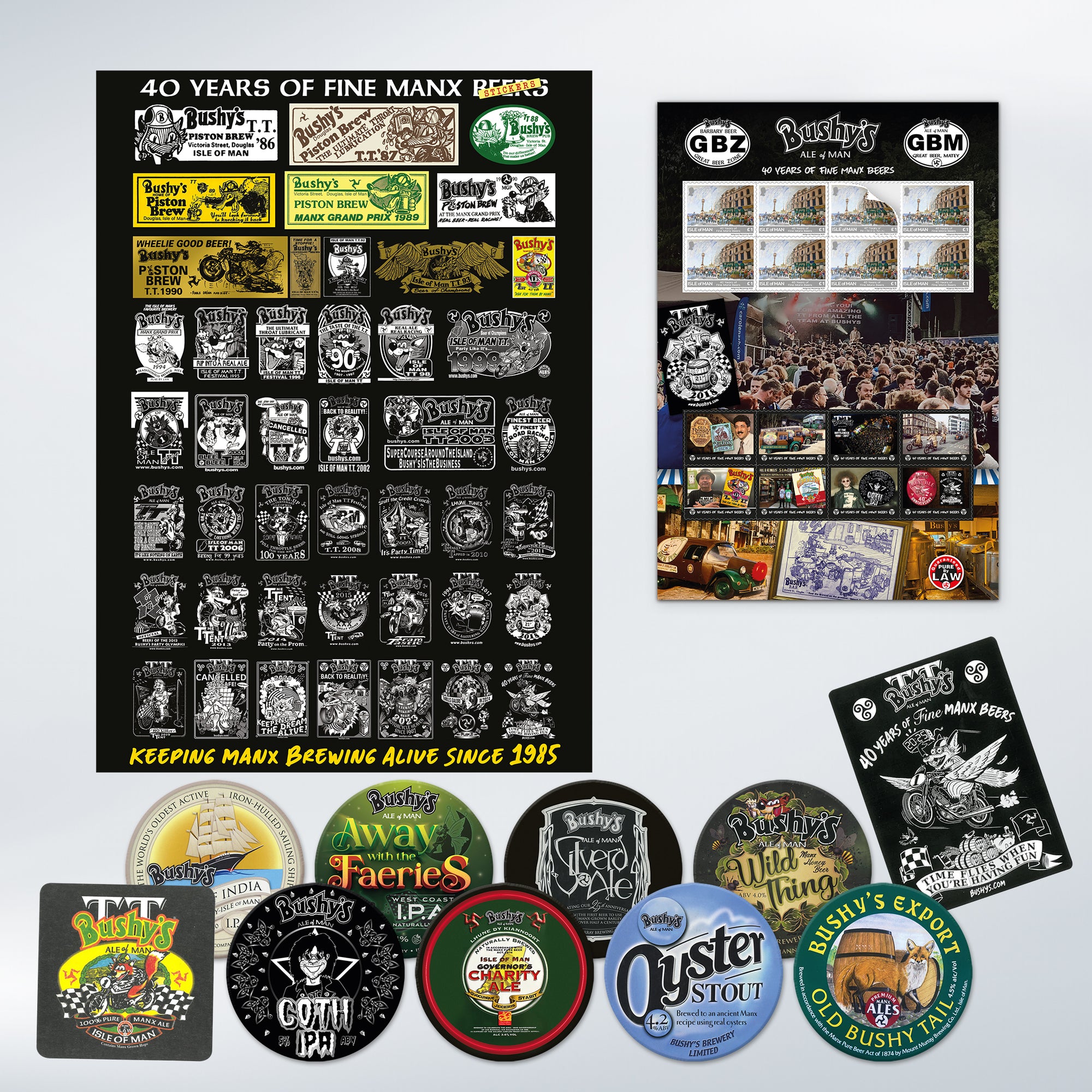 40th Anniversary Bushy’s Fans Collection