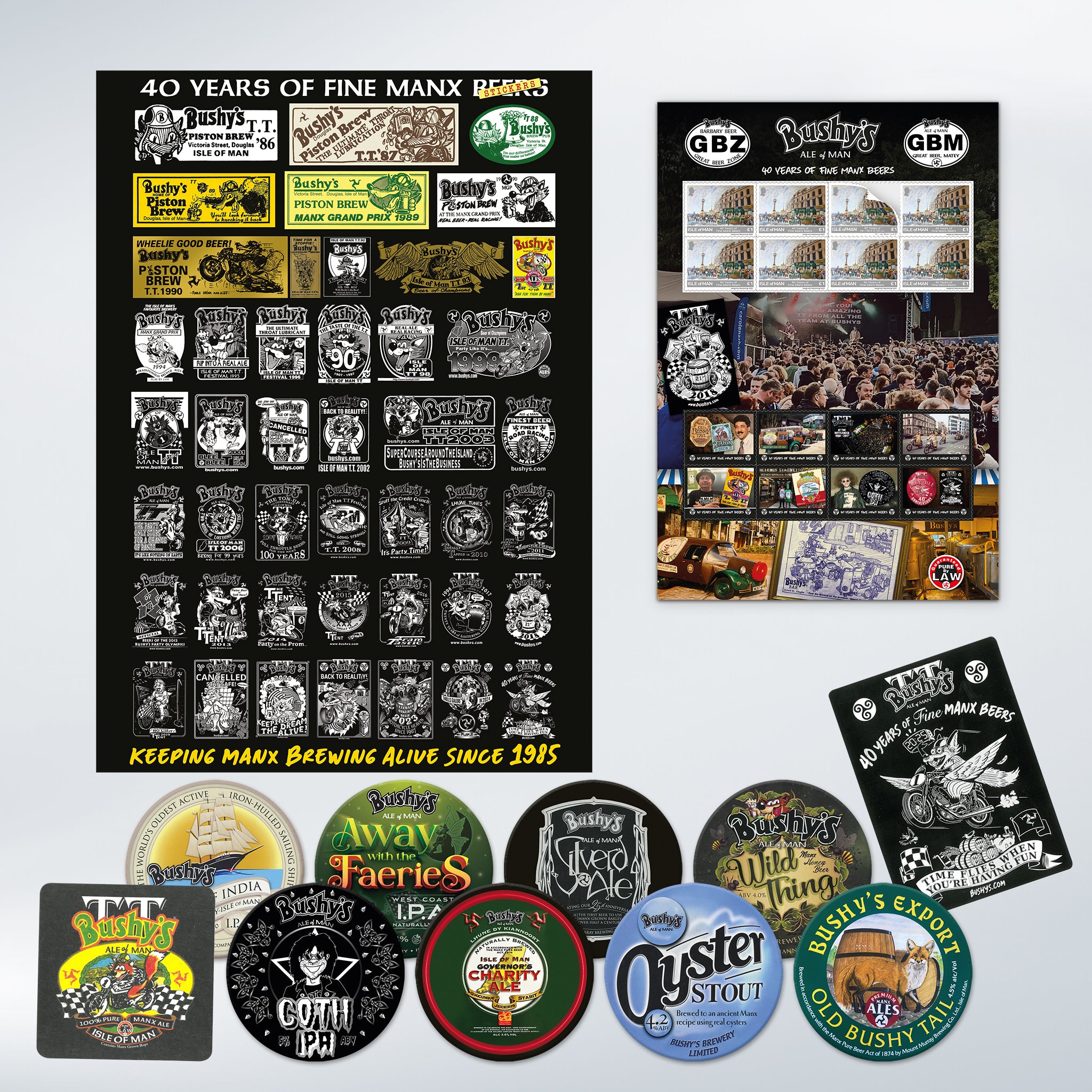 40th Anniversary Bushy’s Fans Collection