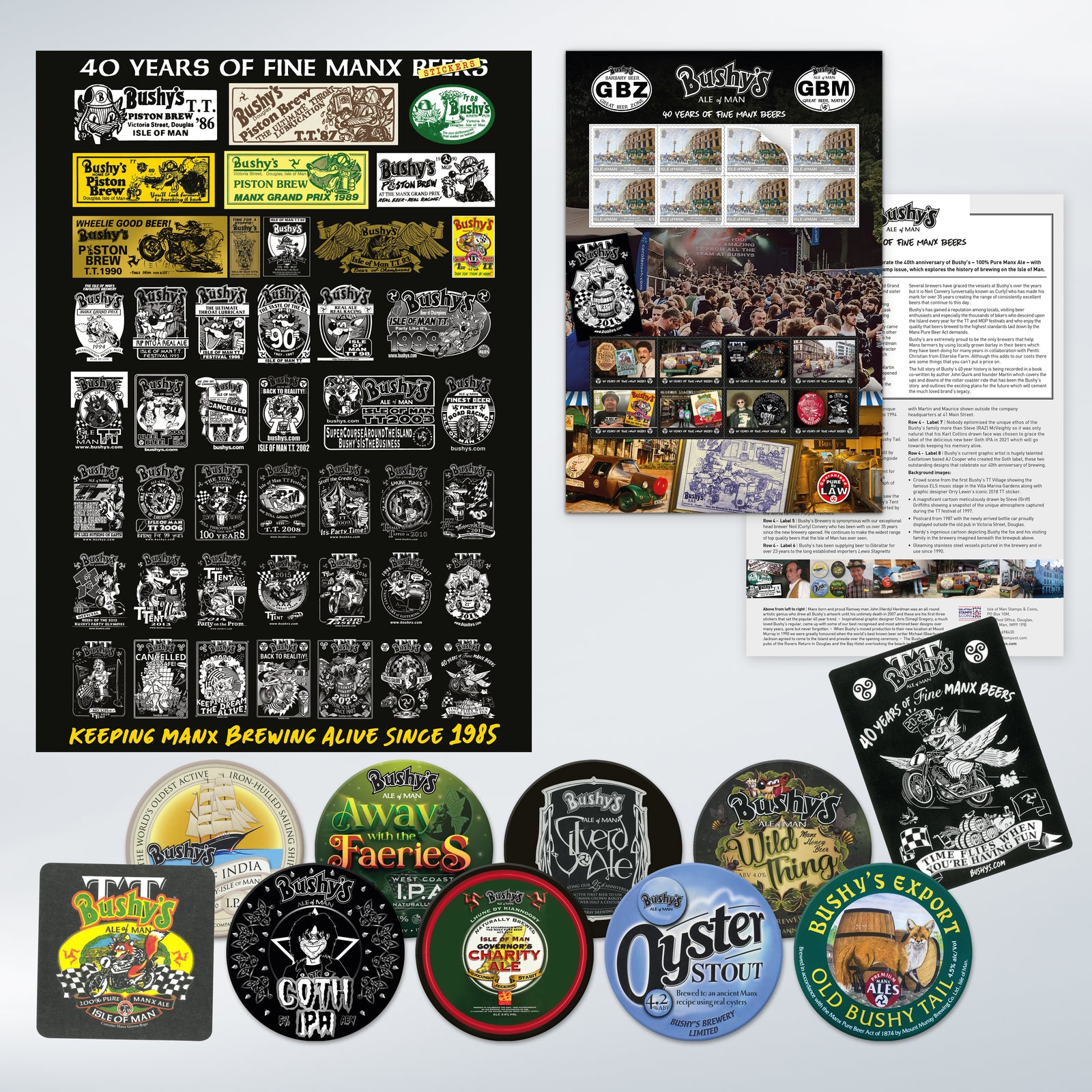 40th Anniversary Bushy’s Fans Collection