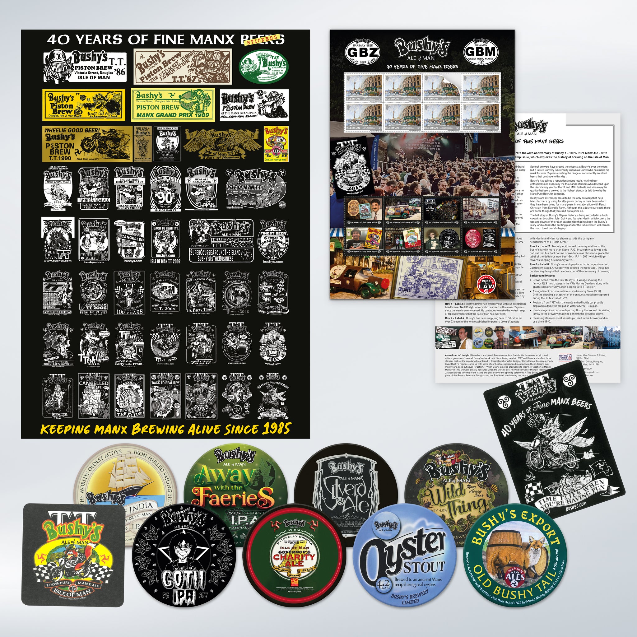 40th Anniversary Bushy’s Fans Collection