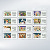 Kegeesh Ommidjagh - Foolish Fortnight Self-Adhesive Set