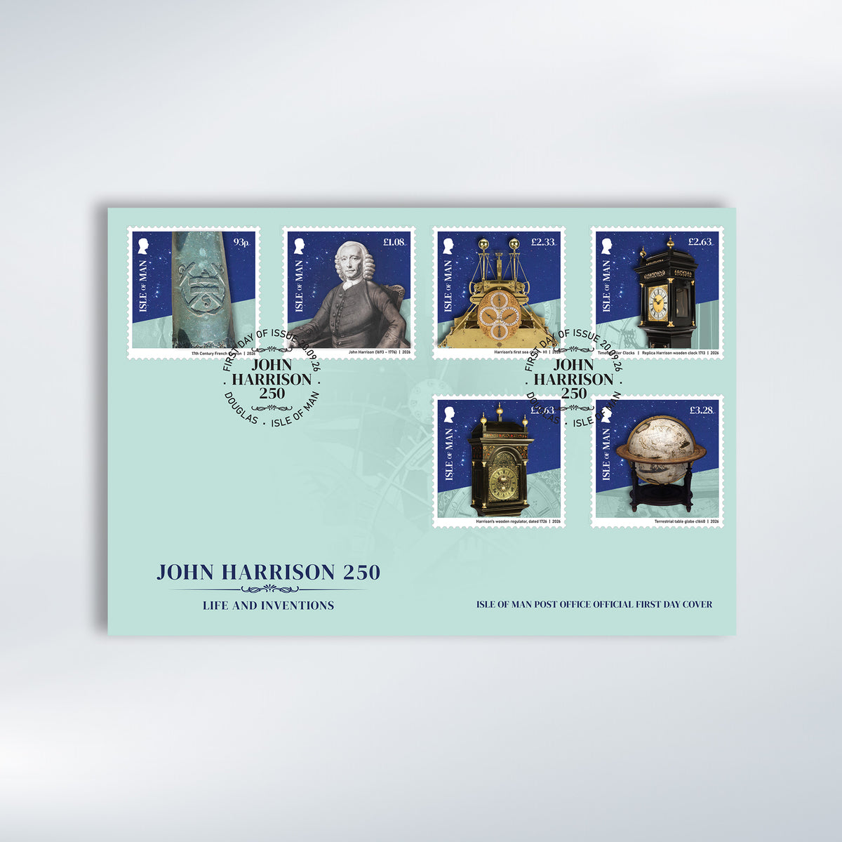John Harrison Life & Inventions First Day Cover