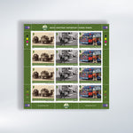 Manx Heritage Transport Horse Tram Stamp Sheet