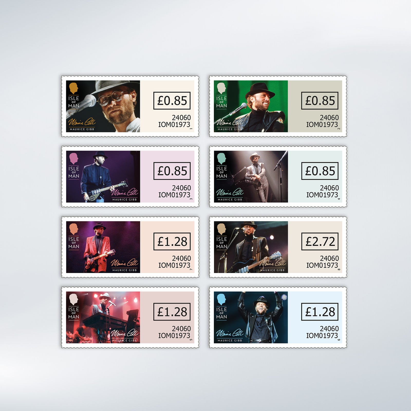 Maurice Gibb CBE Self-Adhesive Set