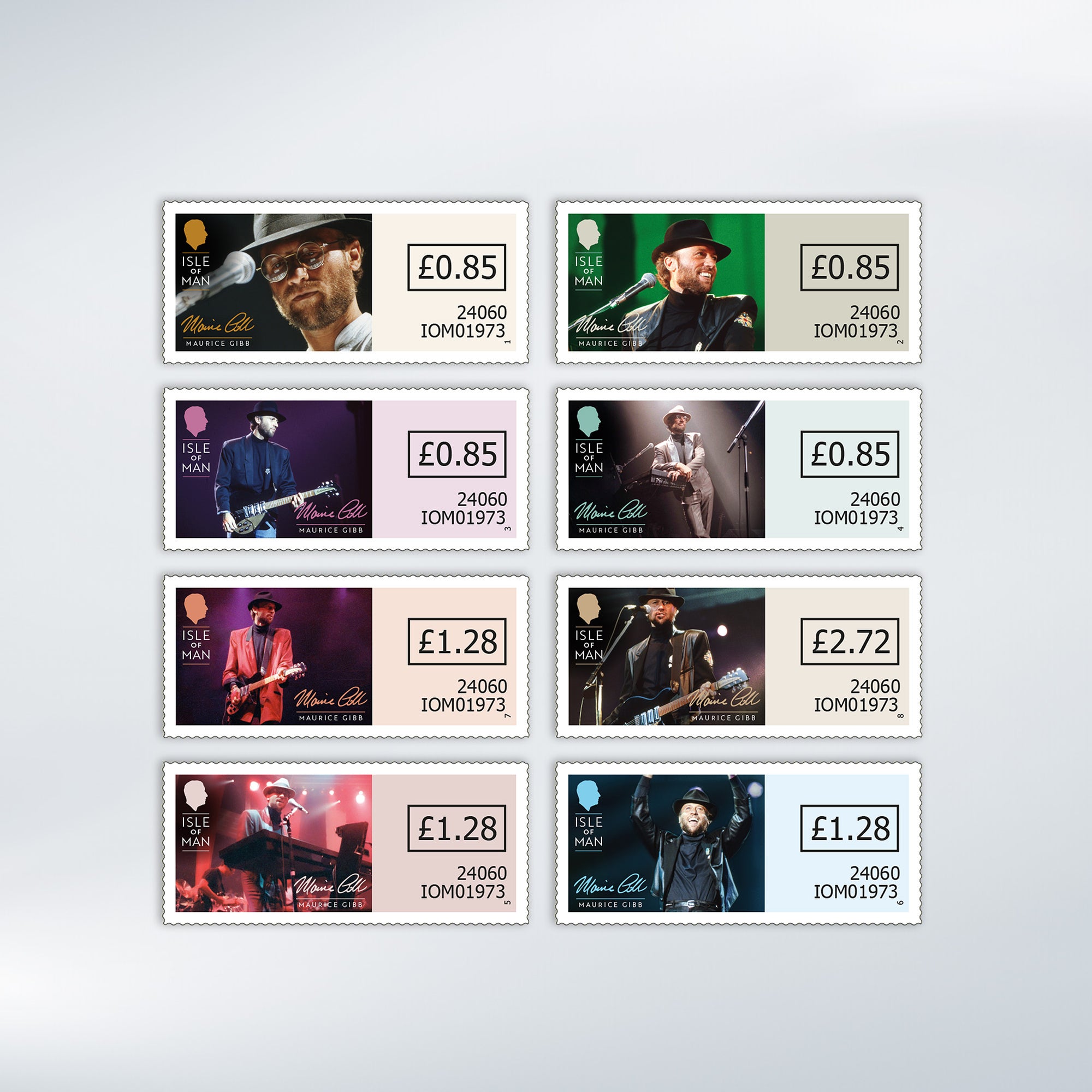 Maurice Gibb CBE Self-Adhesive Set