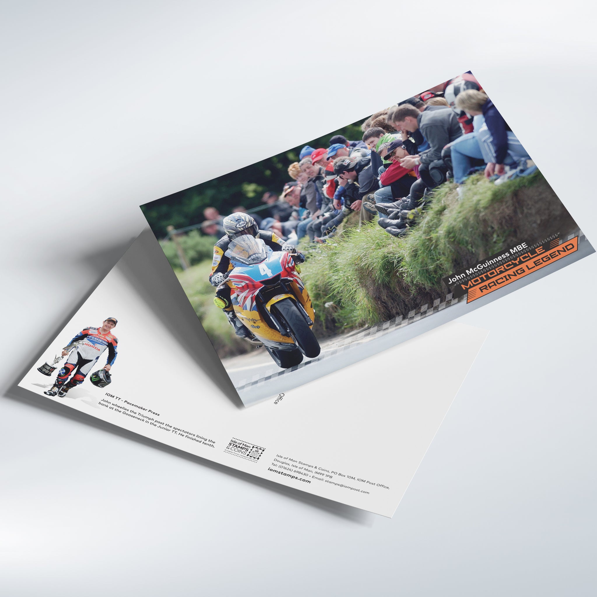 John McGuinness MBE Motorcycle Racing Legend - The Bikers Collection