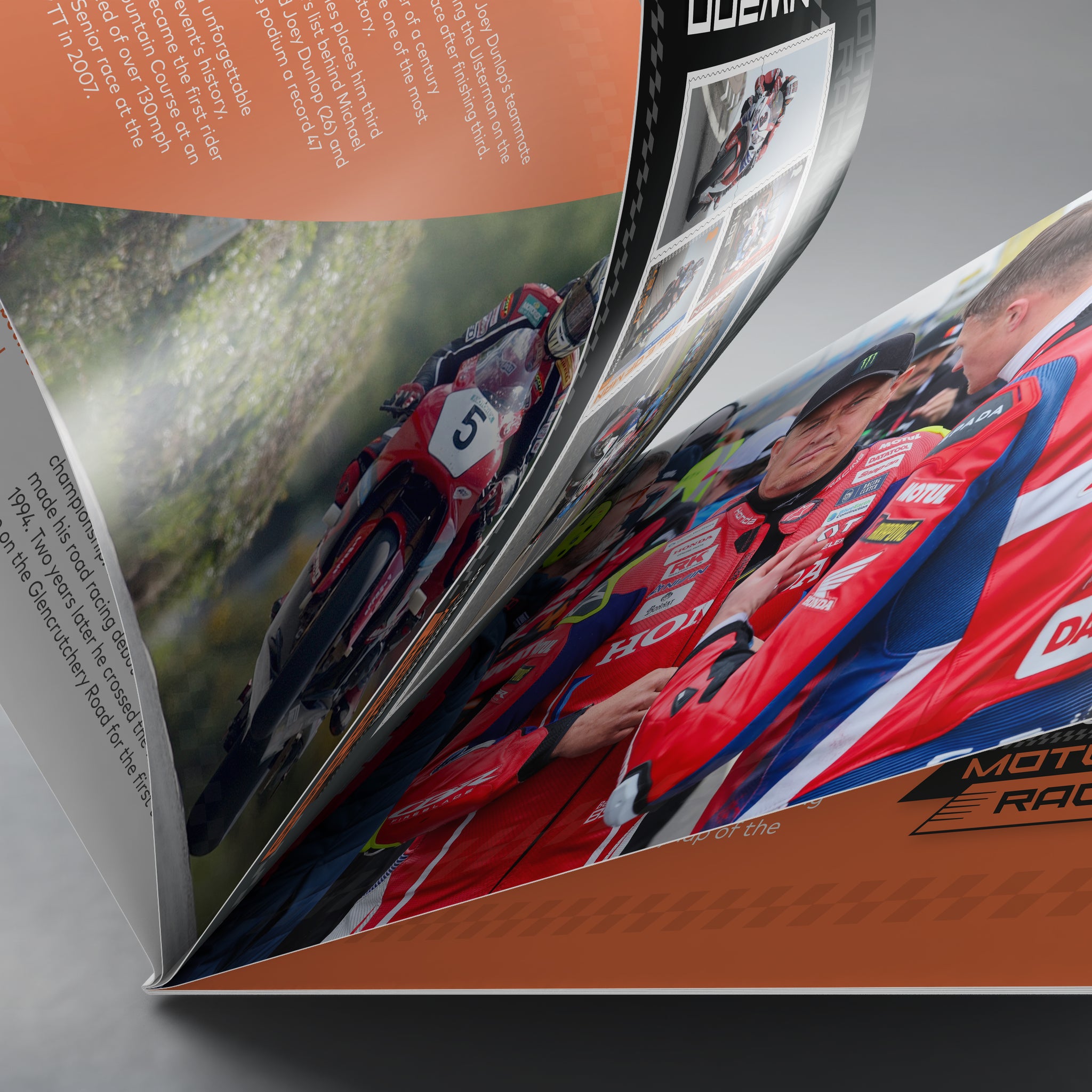 John McGuinness MBE Motorcycle Racing Legend Prestige Booklet