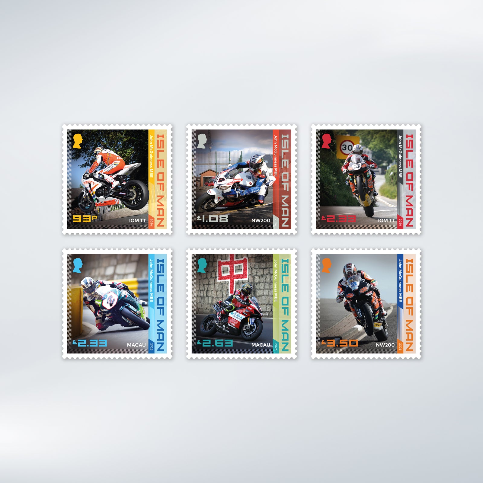 John McGuinness MBE Motorcycle Racing Legend Set