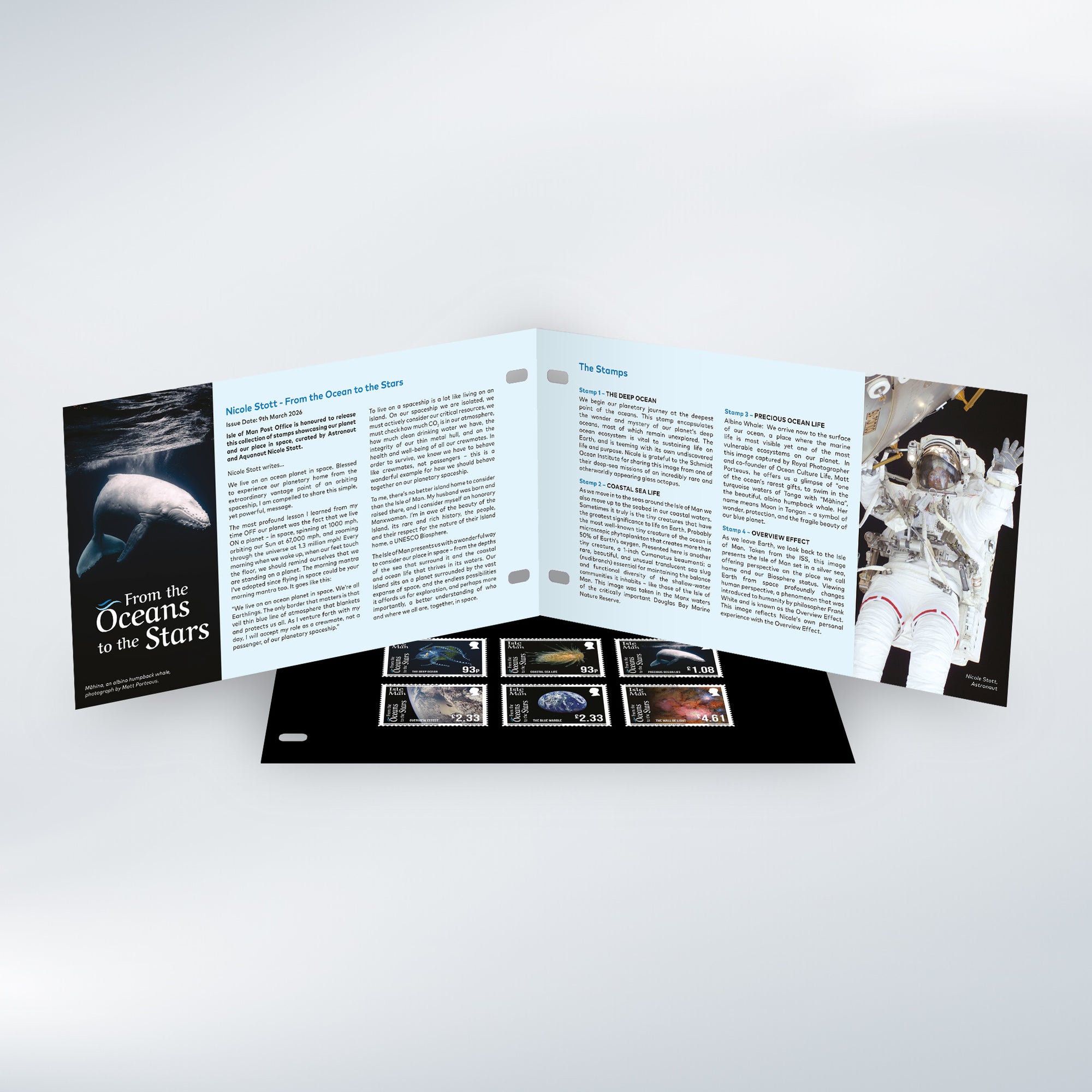 Nicole Stott - From the Oceans to the Stars Presentation Pack