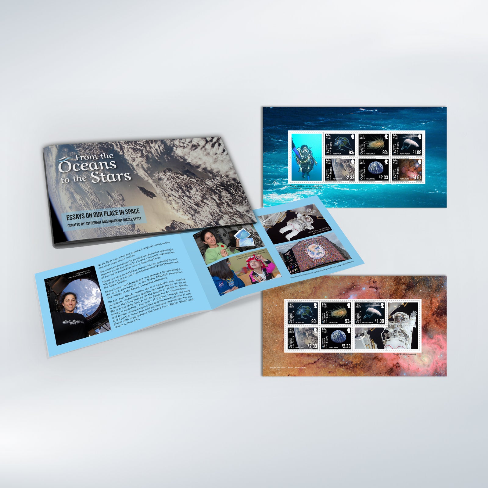 Nicole Stott - From the Ocean to the Stars Prestige Booklet