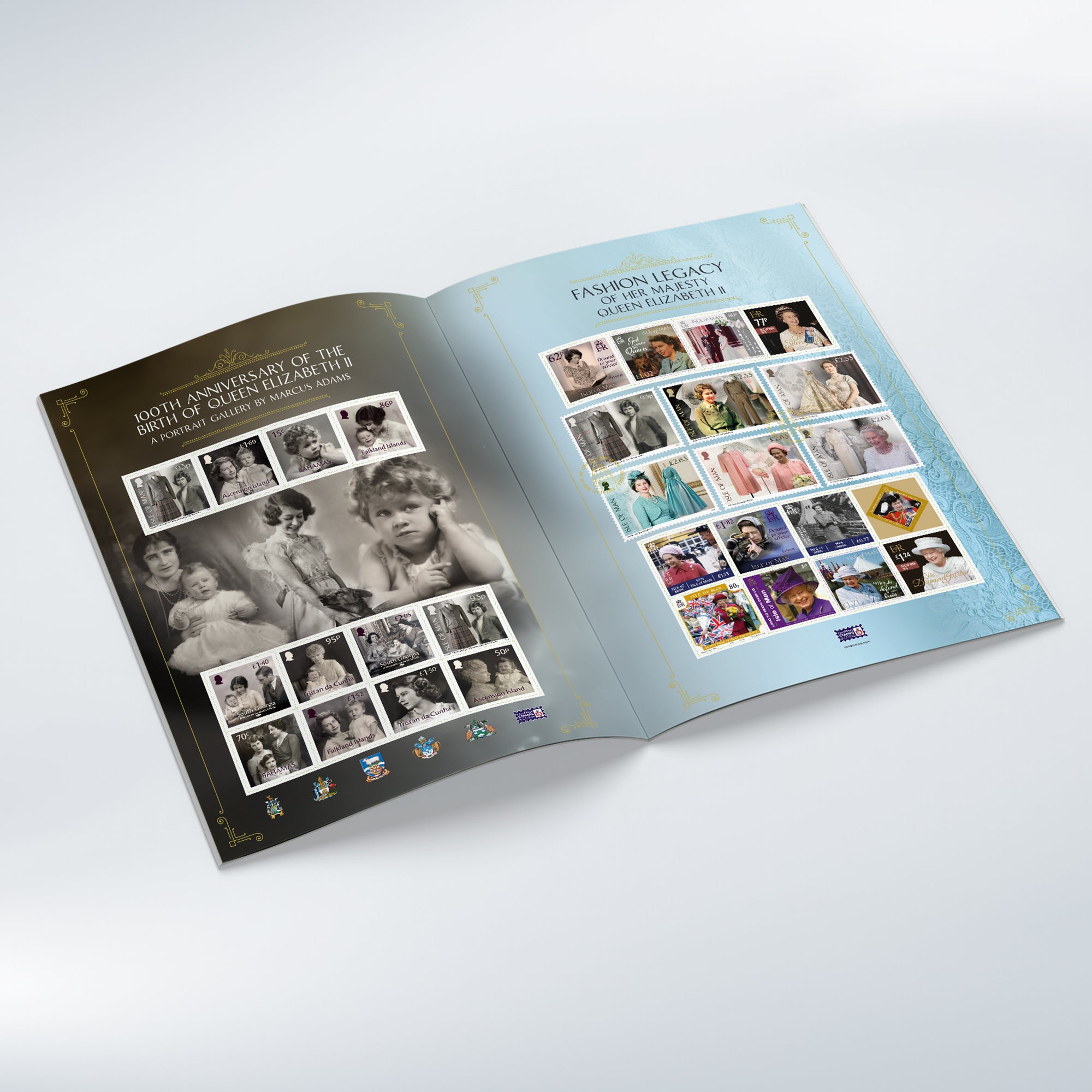 Fashion Legacy of Her Majesty Queen Elizabeth II Commemorative Sheetlet Collection