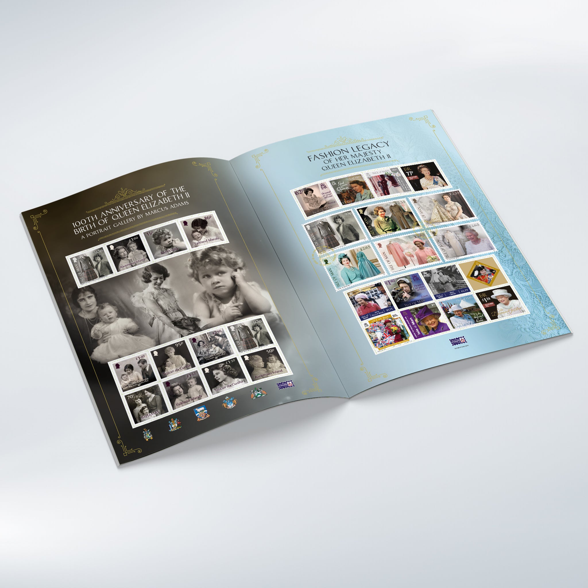 Fashion Legacy of Her Majesty Queen Elizabeth II Commemorative Sheetlet Collection